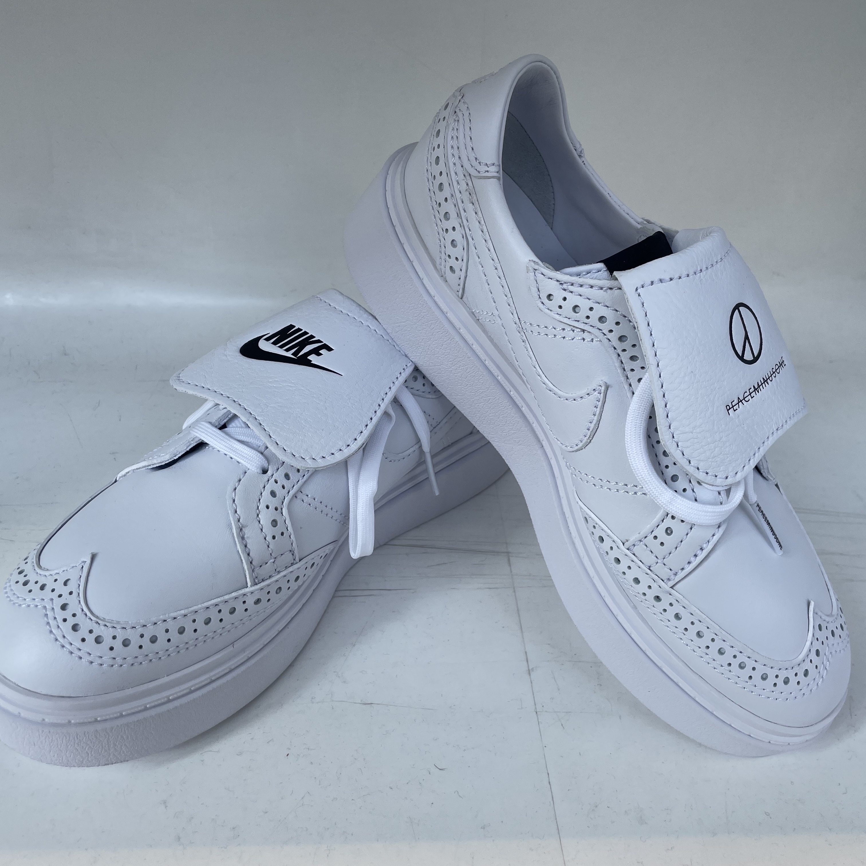 Nike x Peaceminusone Kwondo1 White 착용 스타일 - 3