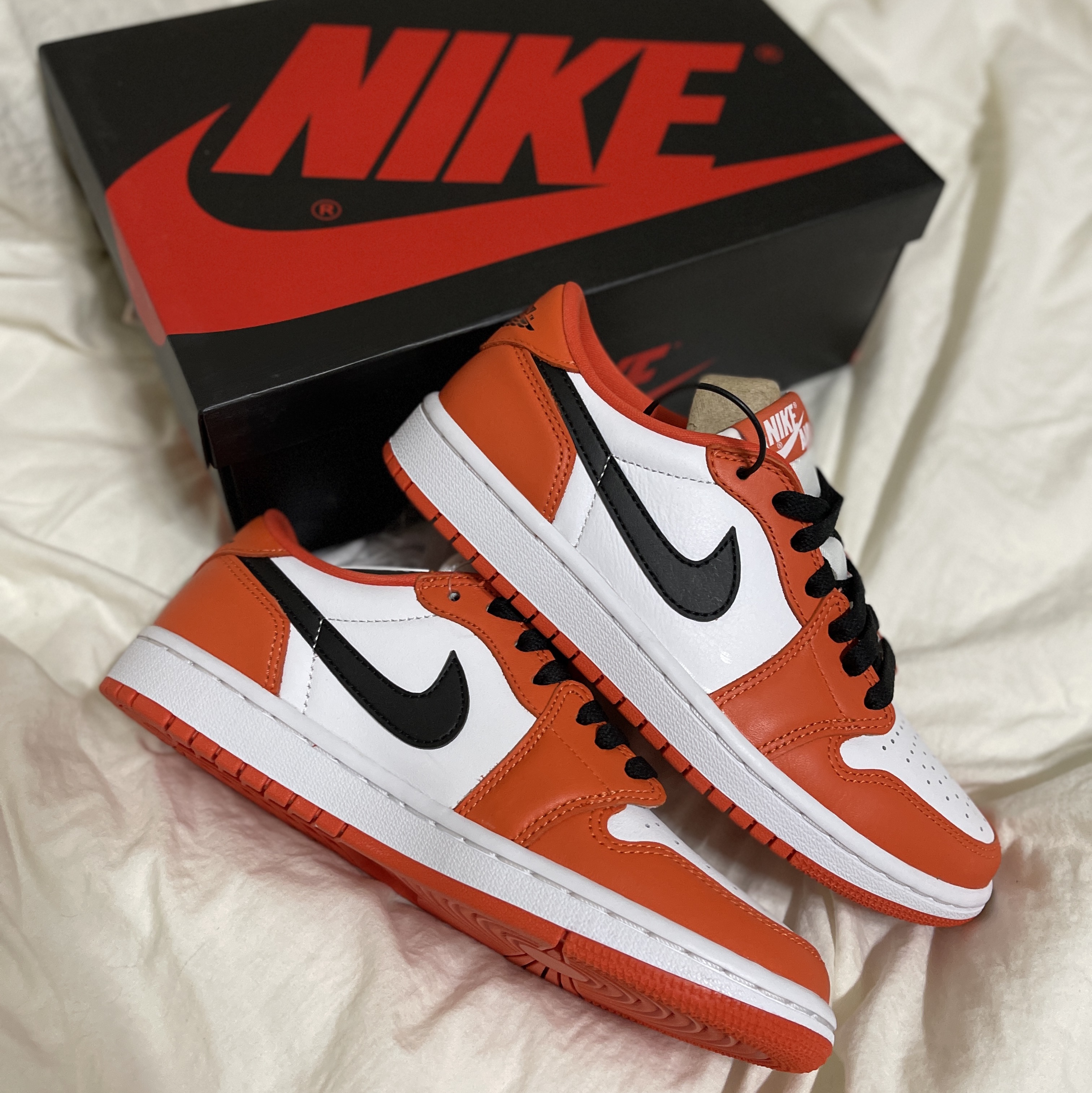 (W) Jordan 1 Low OG Starfish 착용 스타일
