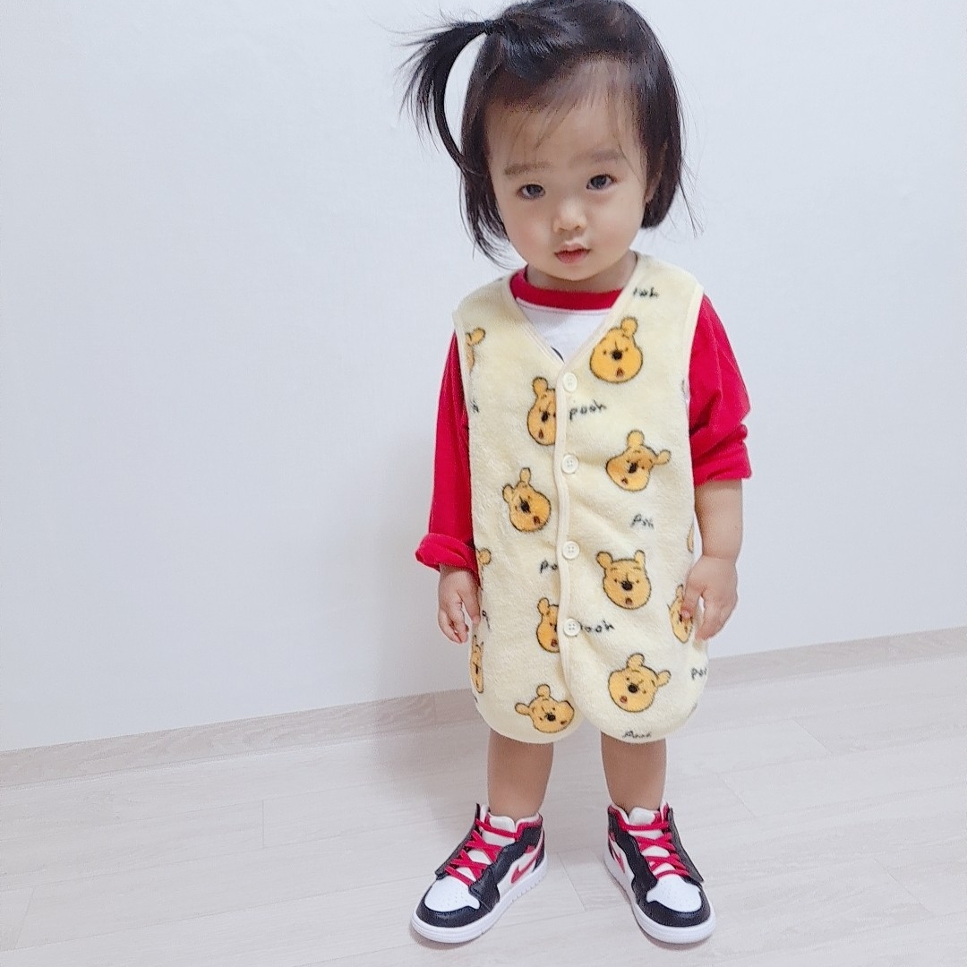 Jordan 1 Mid Gym Red Black White 착용 스타일 - 2