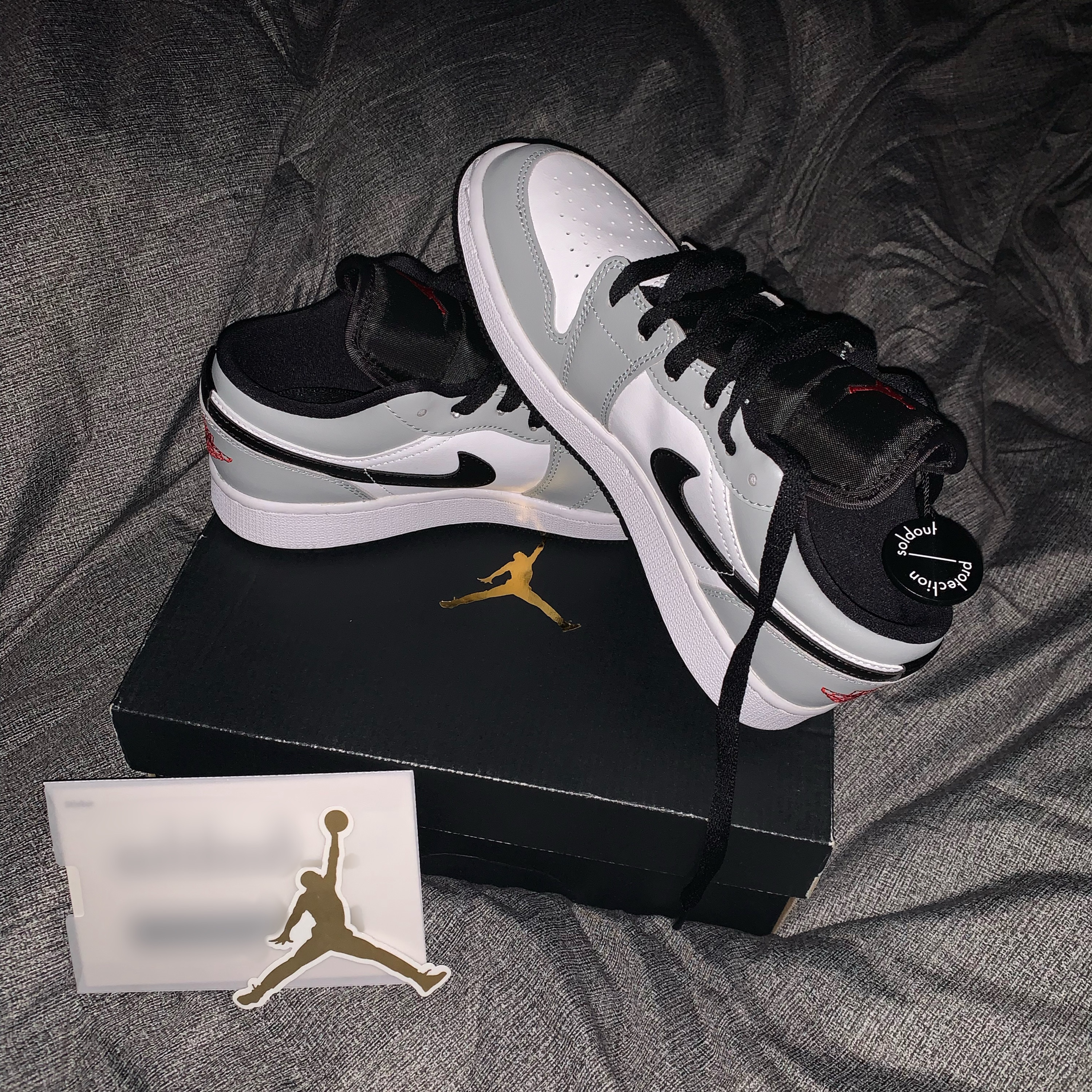 (GS) Jordan 1 Low Light Smoke Grey 착용 스타일