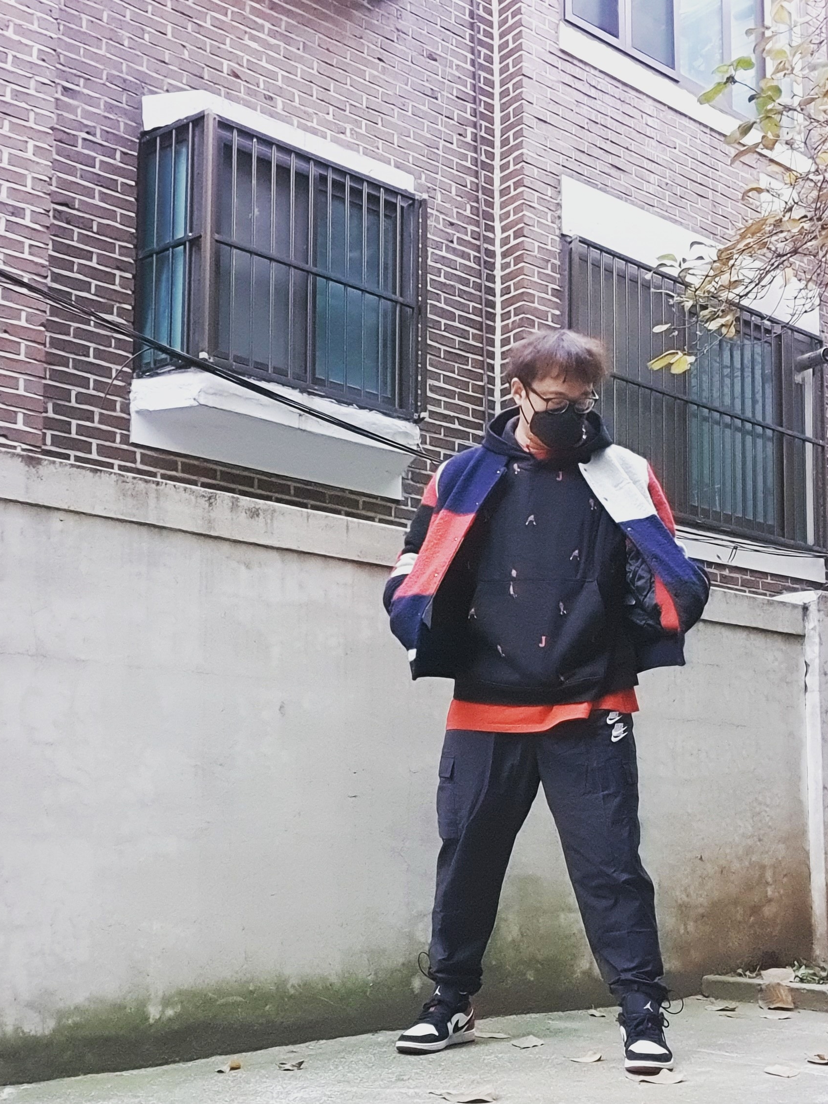 Jordan 1 Low Black Toe 착용 스타일