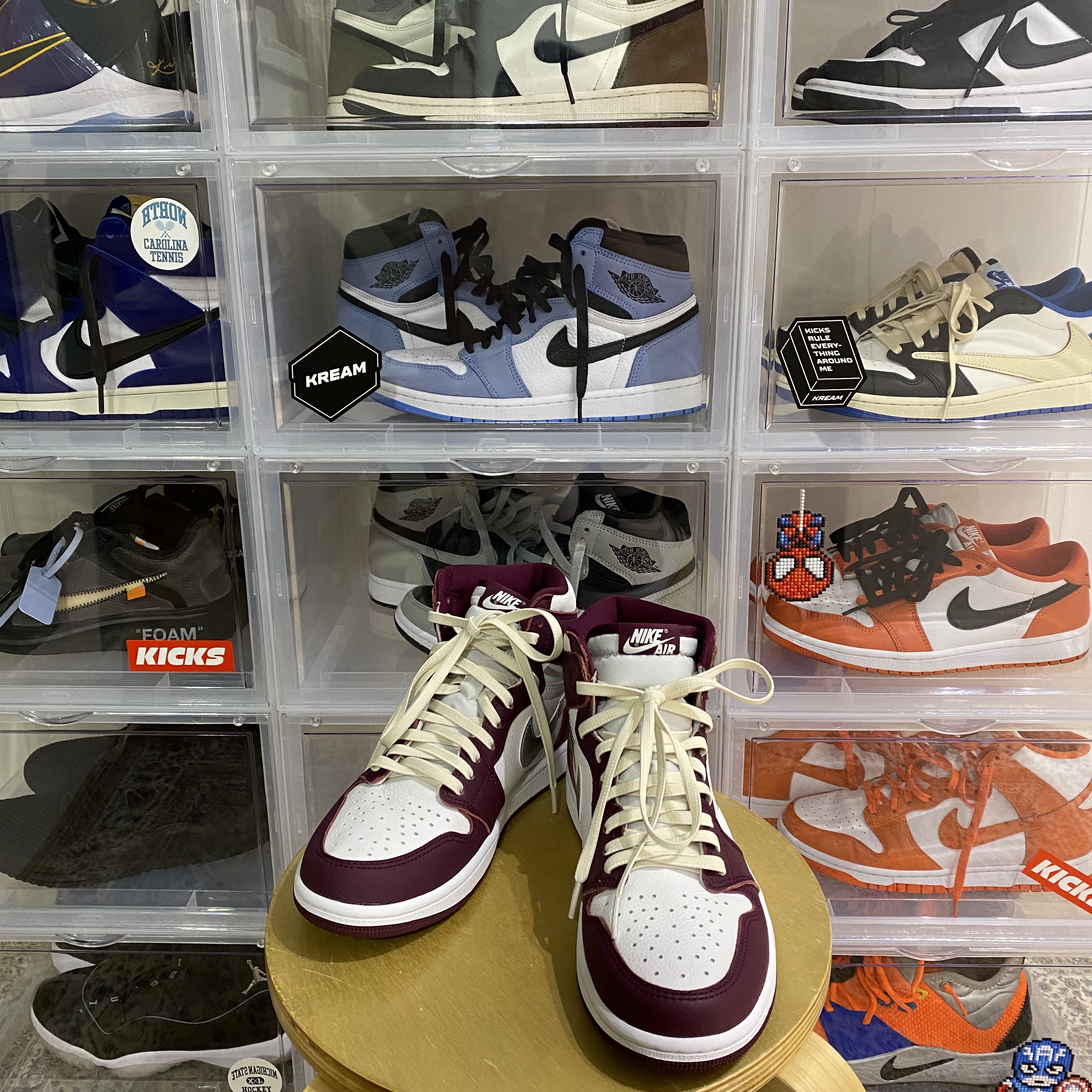 Jordan 1 Retro High OG Bordeaux, Jordan 1 Retro High OG Shadow 2.0 착용 스타일