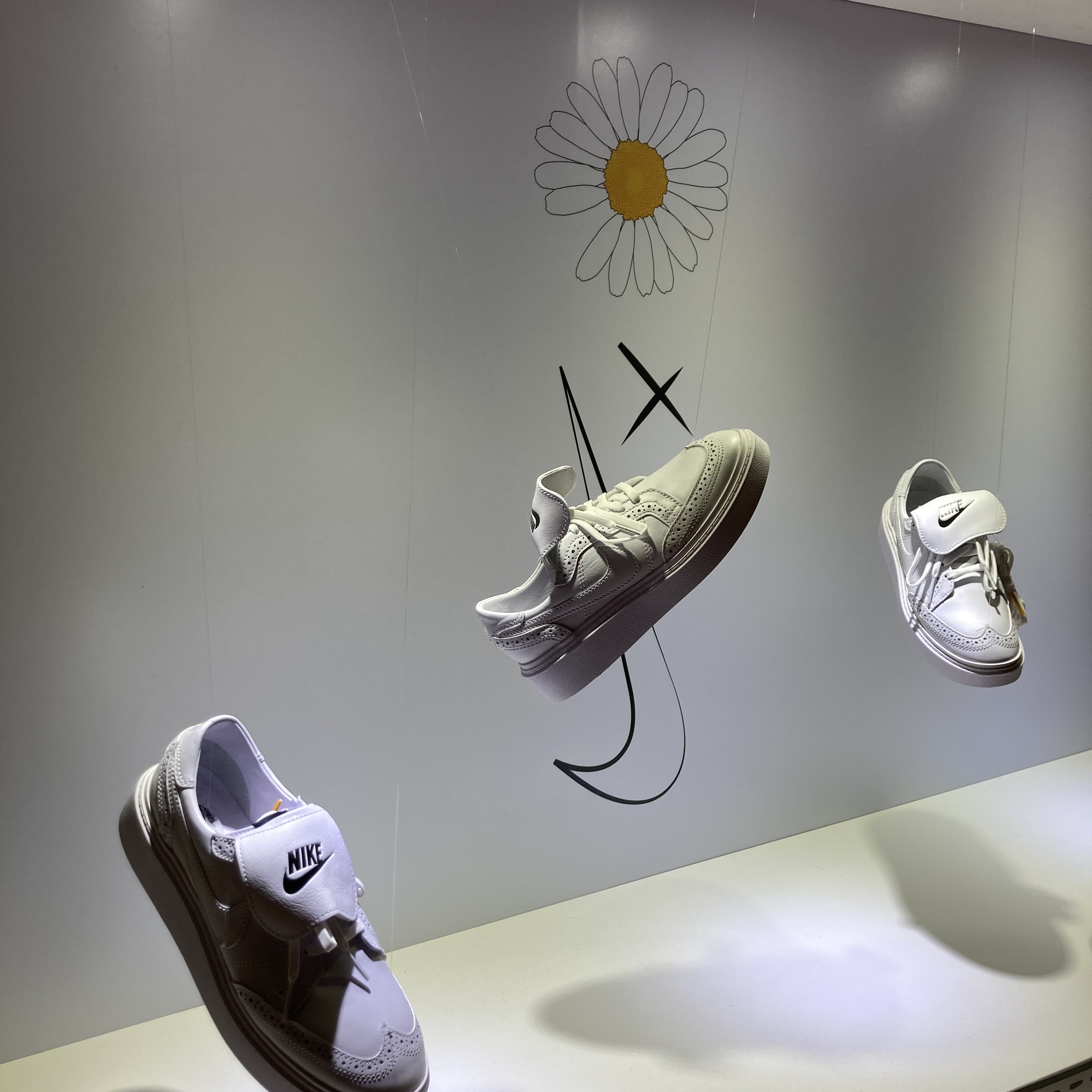 Nike x Peaceminusone Kwondo1 White 착용 스타일 - 3