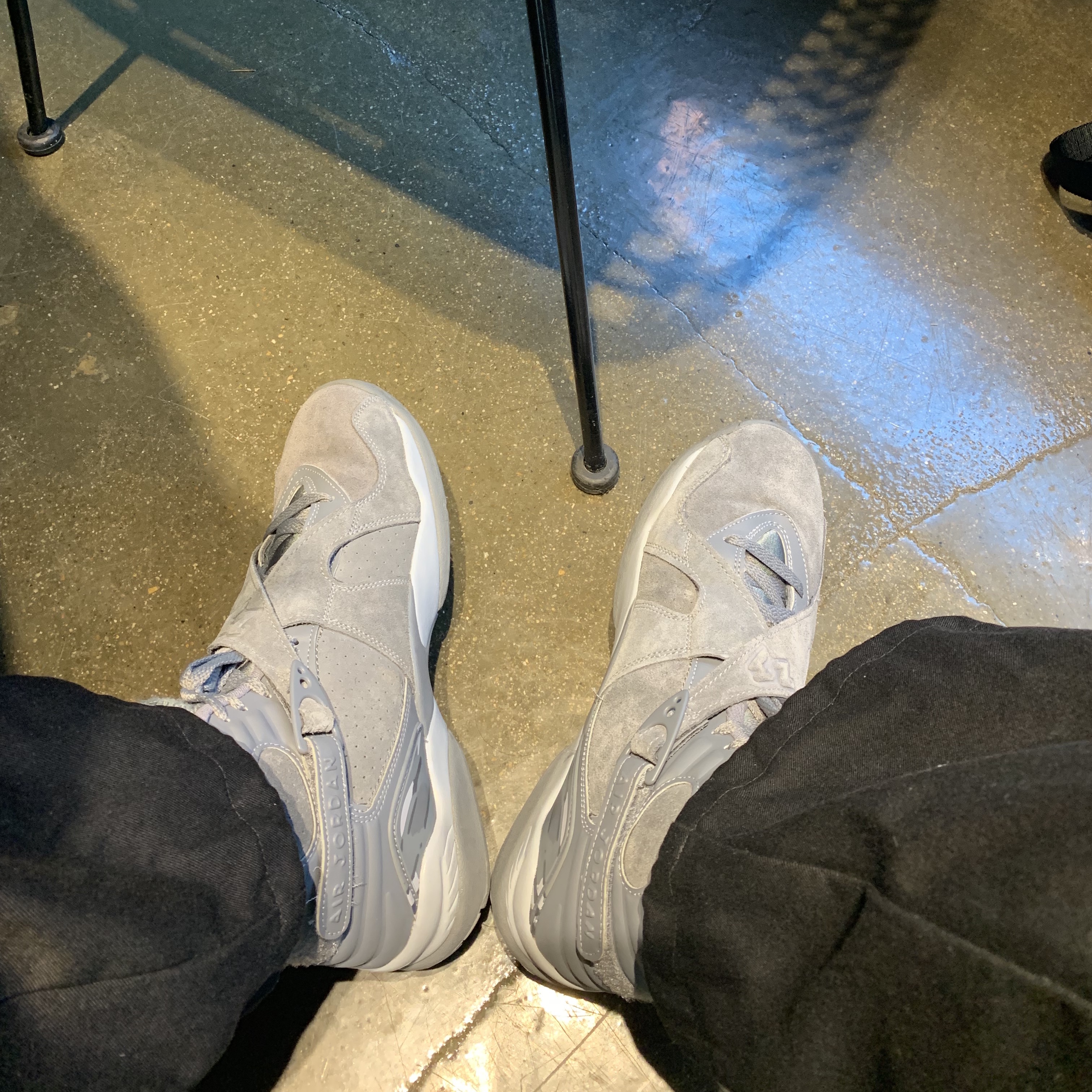 Jordan 8 Retro Cool Grey 착용 스타일