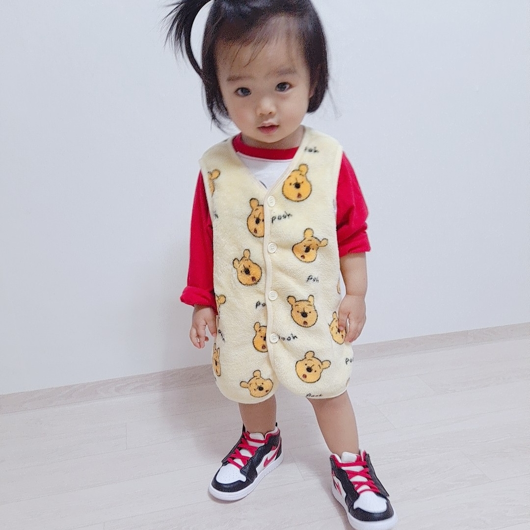 Jordan 1 Mid Gym Red Black White 착용 스타일 - 1