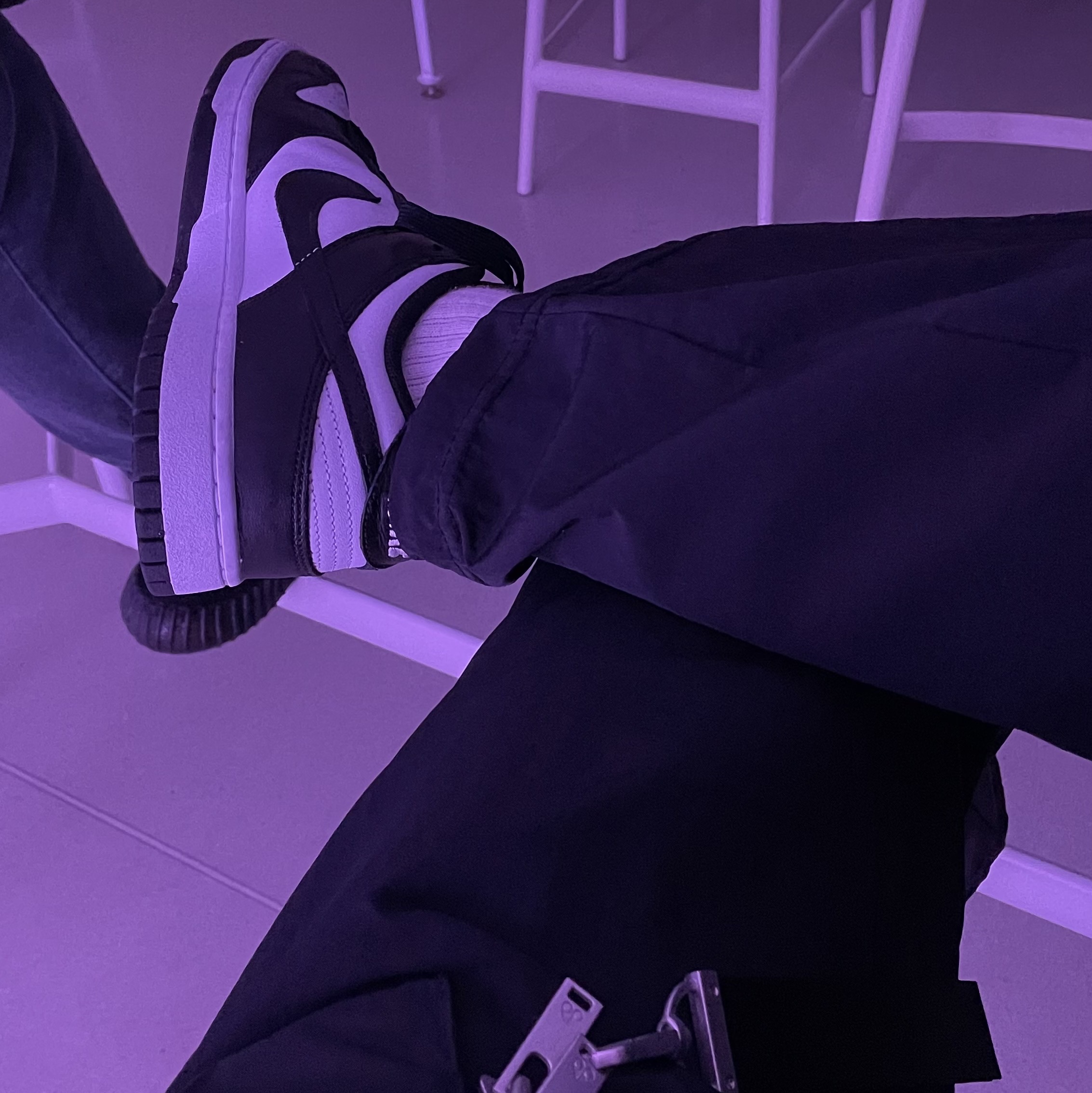 Nike Dunk Low Retro Black 착용 스타일