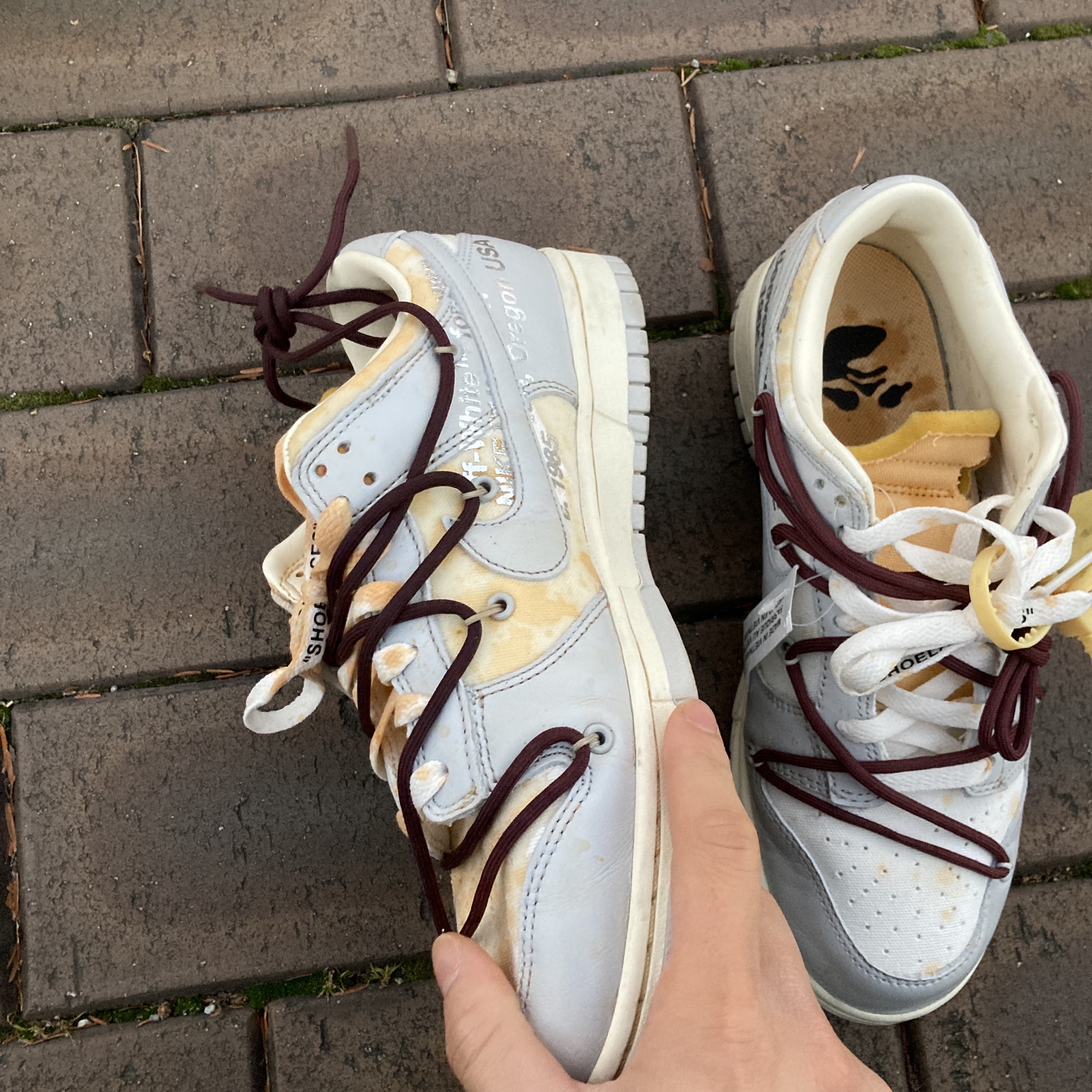 Nike x Off-White Dunk Low The 50 - Lot 46 착용 스타일 - 2