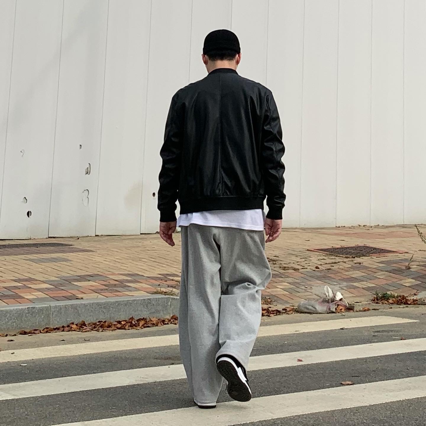 Nike Dunk Low Retro Black 착용 스타일
