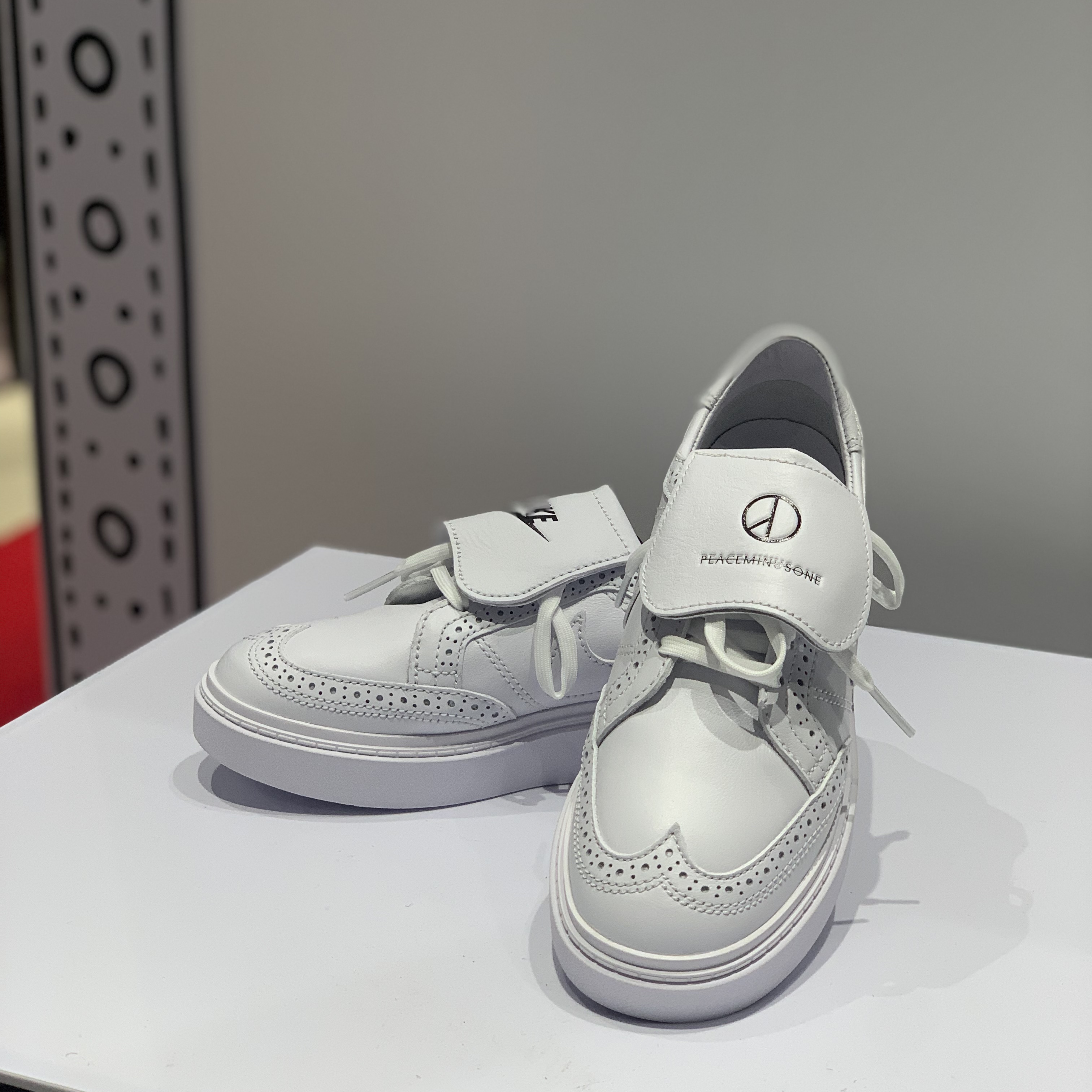 Nike x Peaceminusone Kwondo1 White 착용 스타일 - 3