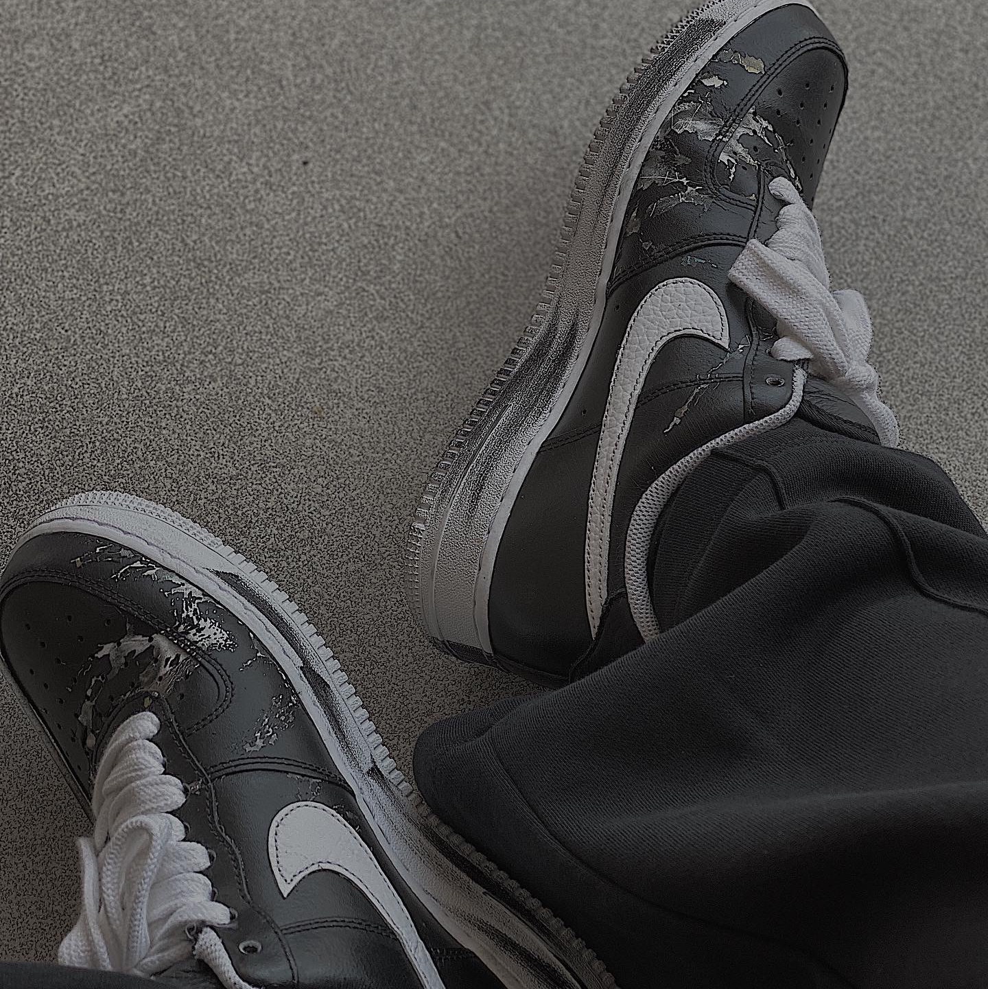 Nike x Peaceminusone Air Force 1 Low Para-Noise 착용 스타일 - 1