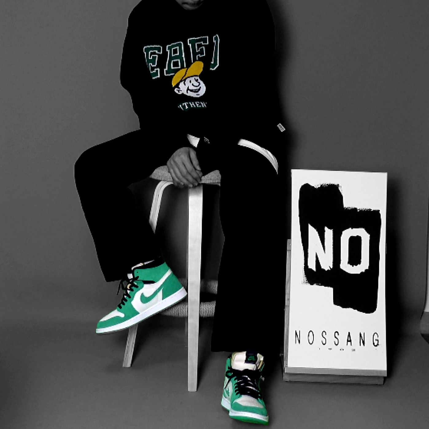 Jordan 1 Zoom Air CMFT Stadium Green 착용 스타일 - 2
