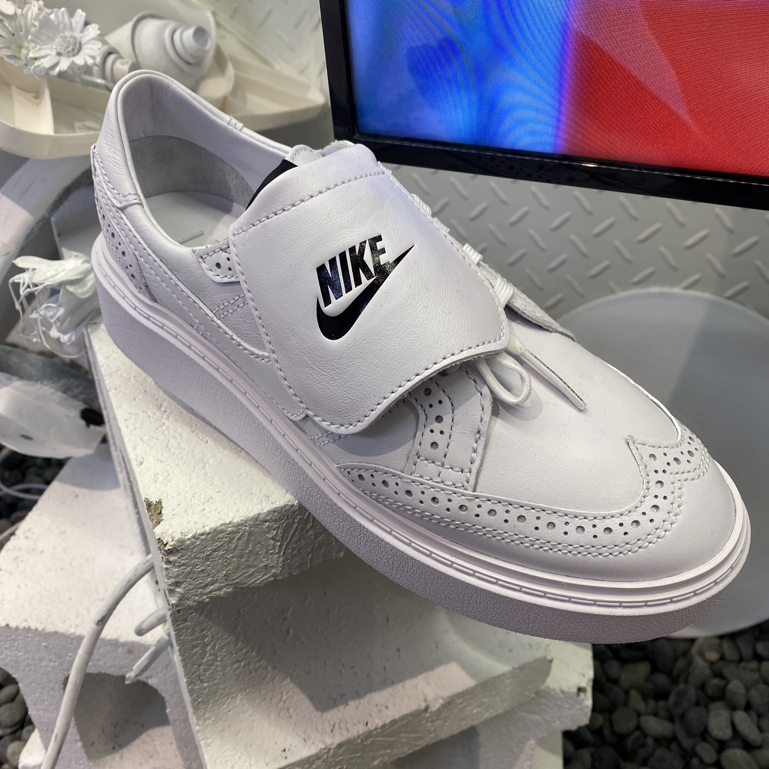 Nike x Peaceminusone Kwondo1 White 착용 스타일 - 2