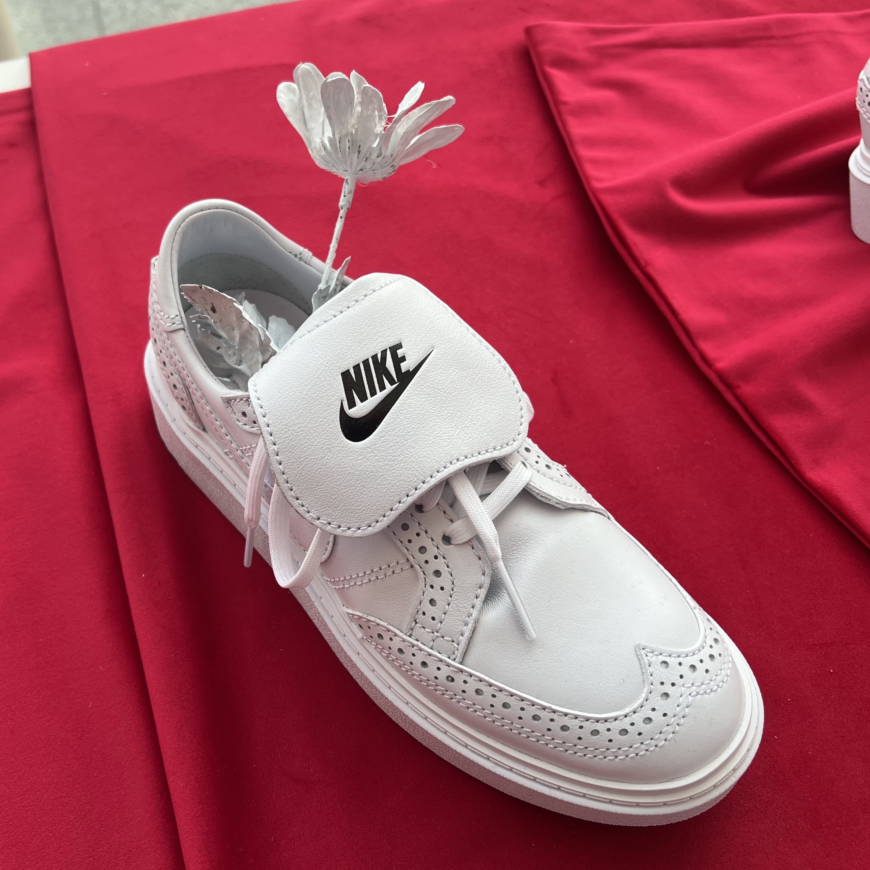 Nike x Peaceminusone Kwondo1 White 착용 스타일 - 2