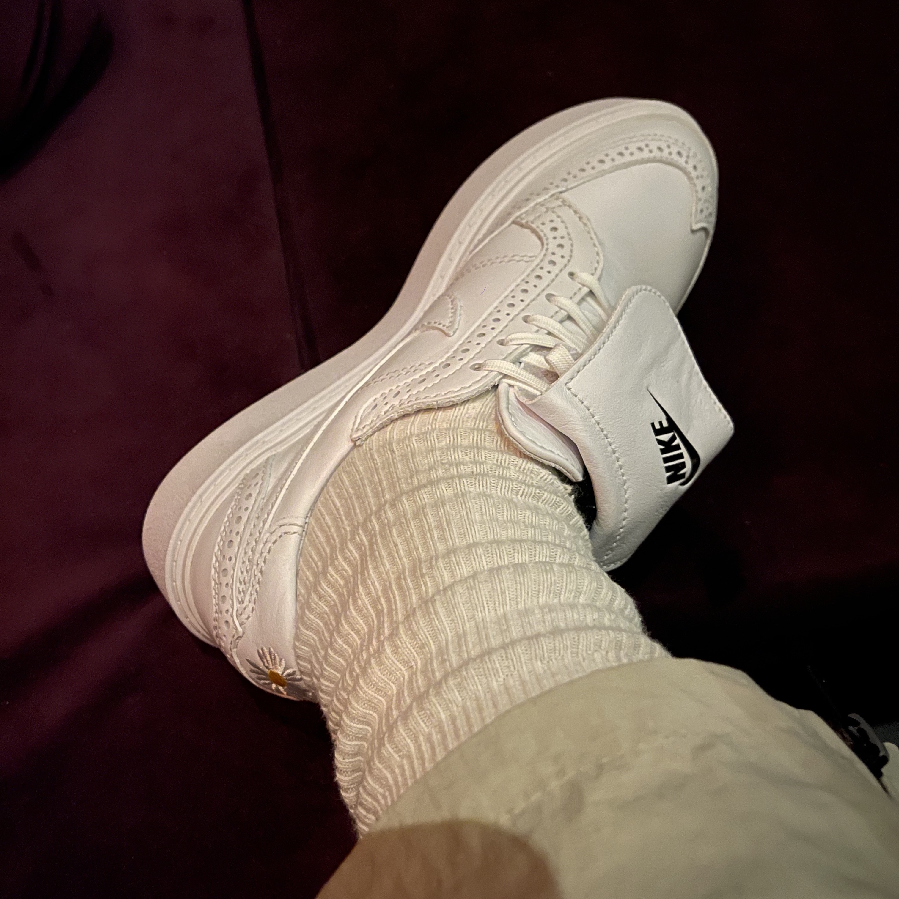 Nike x Peaceminusone Kwondo1 White 착용 스타일