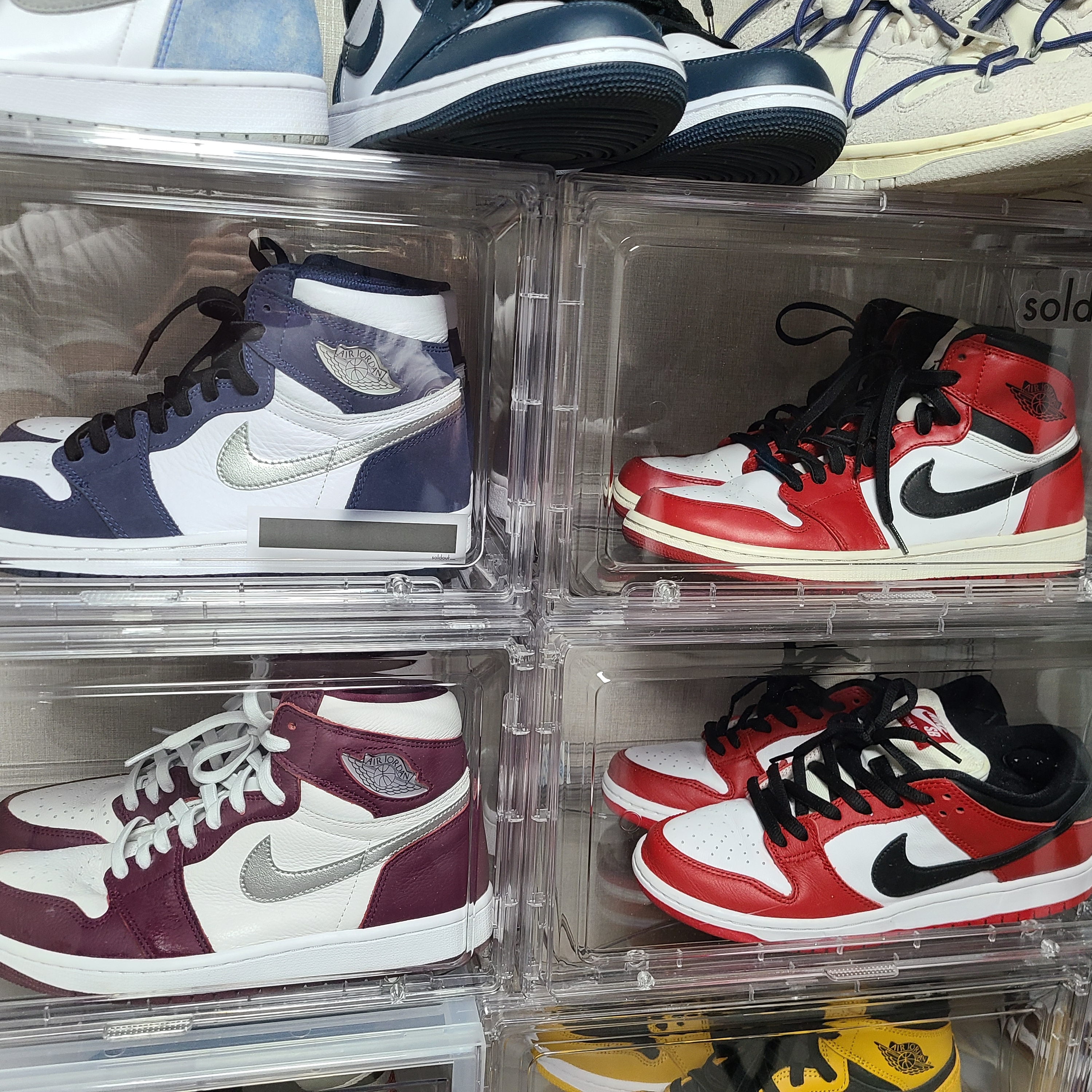 Jordan 1 Retro High OG Bordeaux, Jordan 1 Retro High OG CO.JP Midnight Navy 착용 스타일
