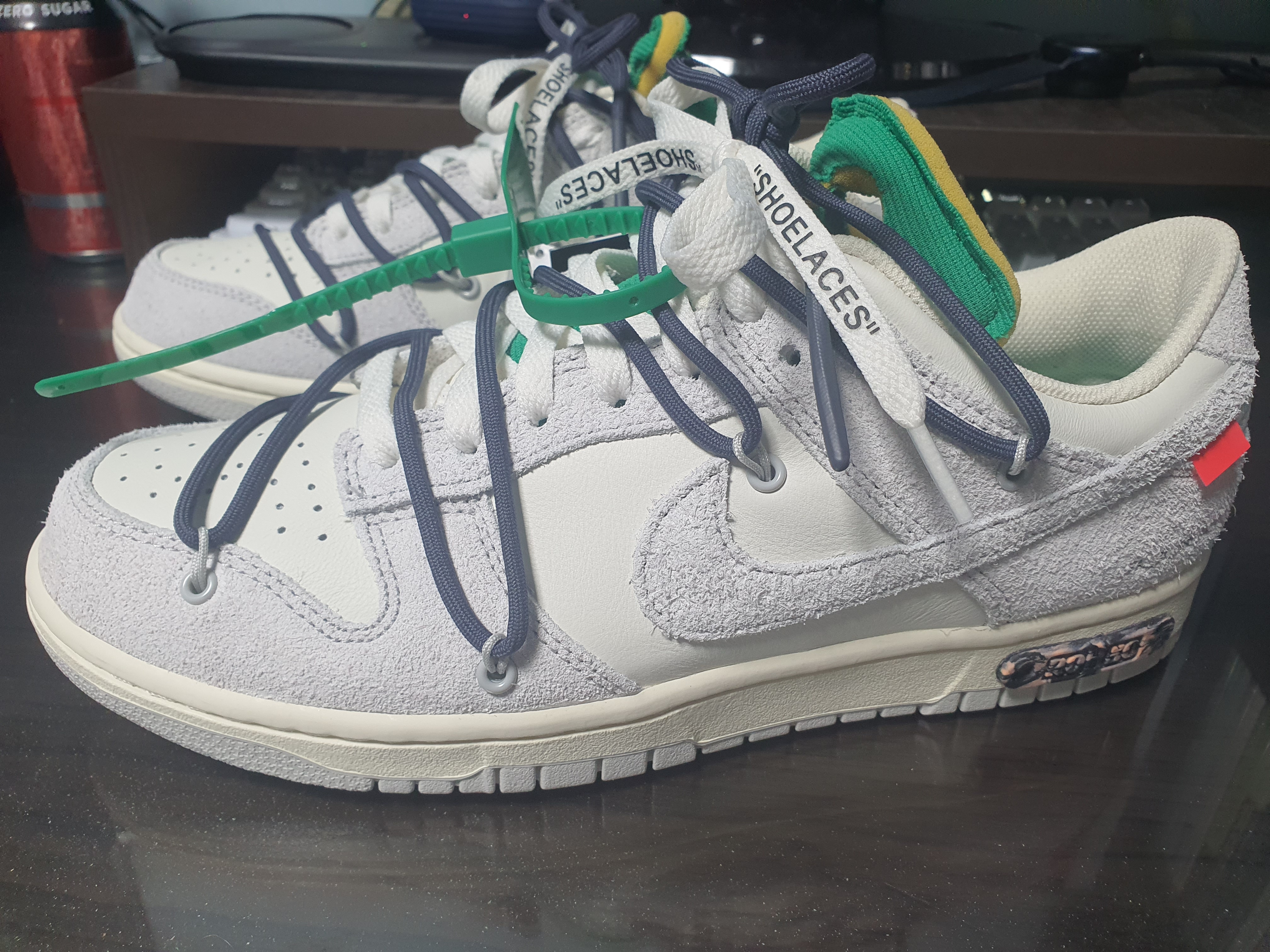 Nike x Off-White Dunk Low The 50 - Lot 20 착용 스타일
