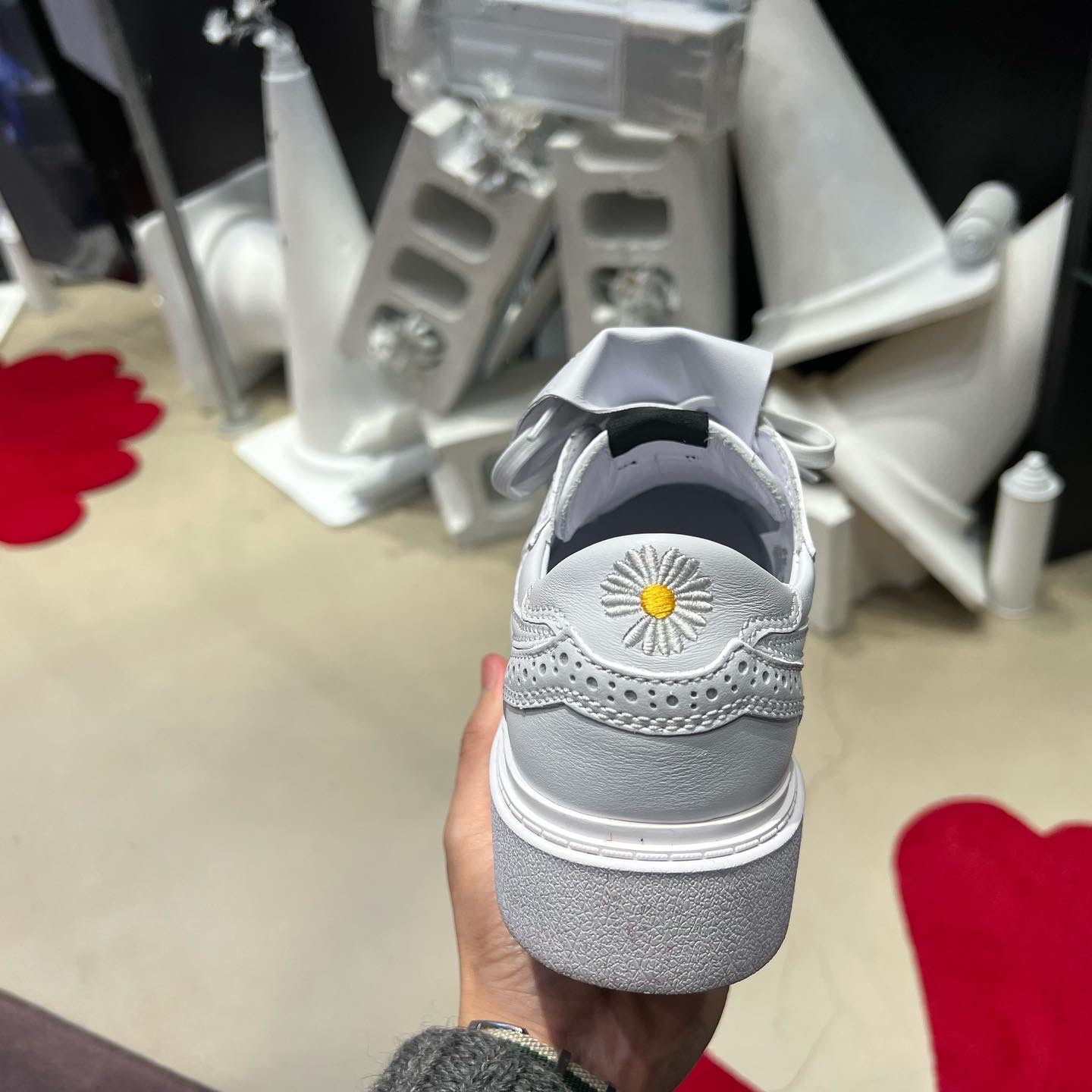 Nike x Peaceminusone Kwondo1 White 착용 스타일 - 3