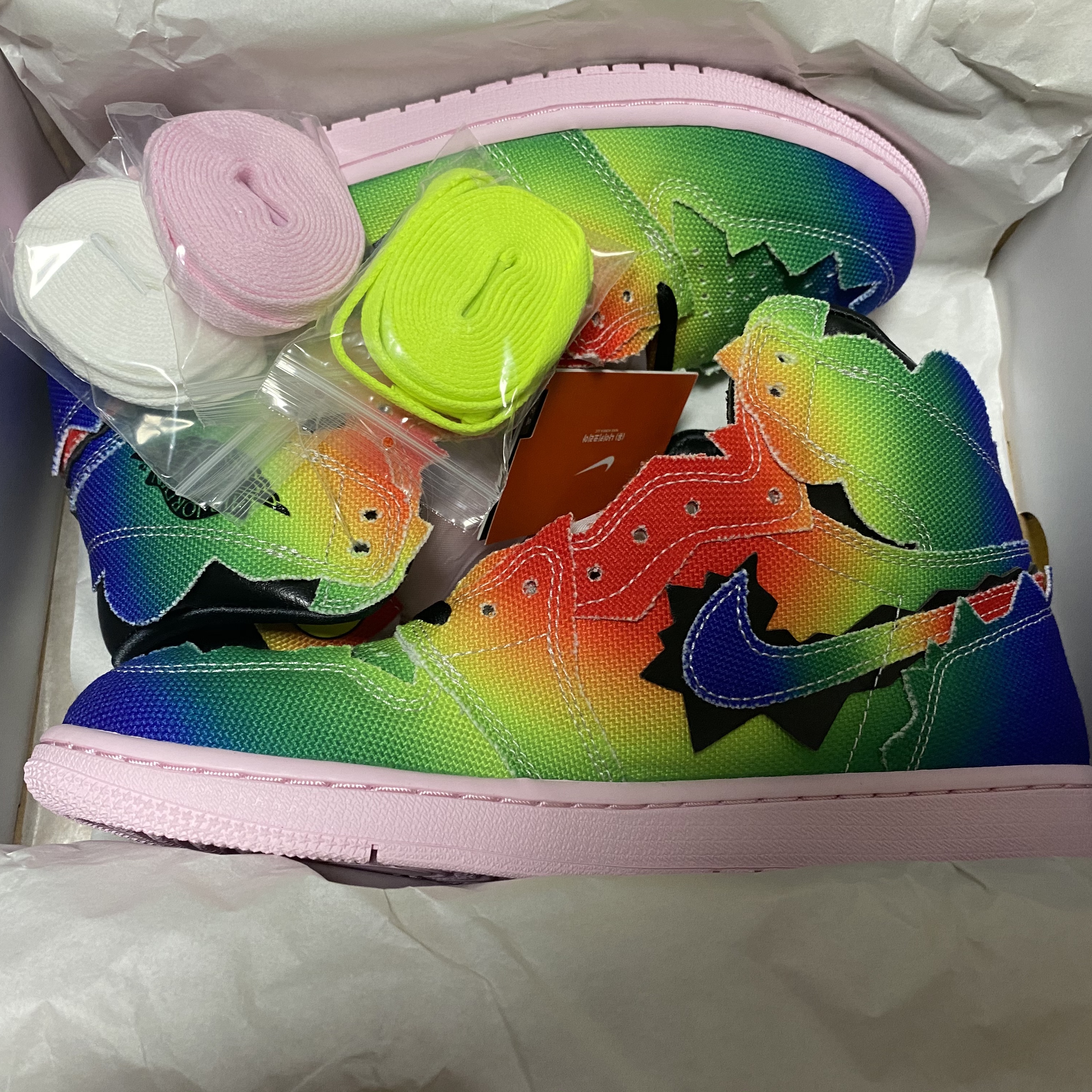 Jordan 1 x J Balvin Retro High OG 착용 스타일
