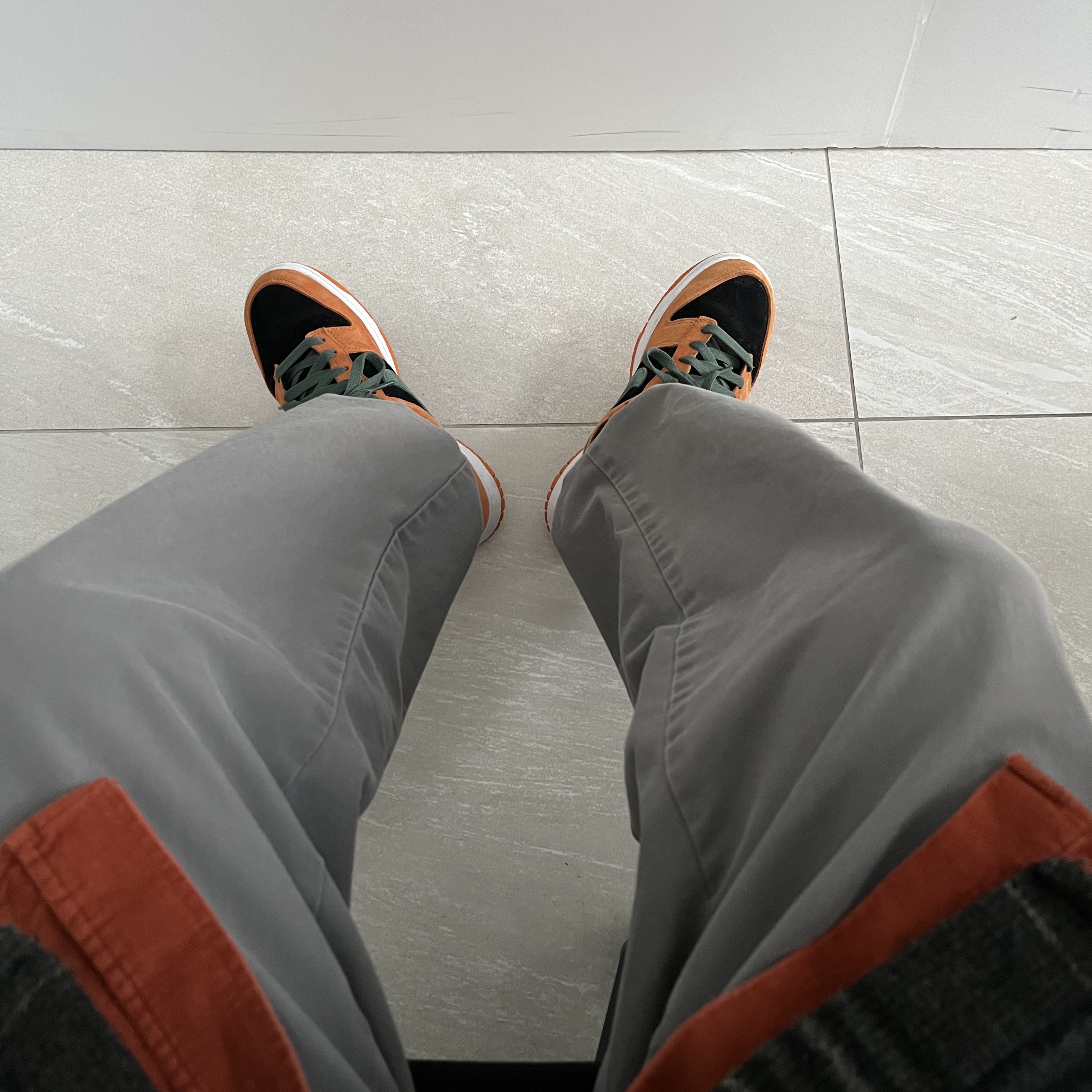 Nike Dunk Low SP Ceramic 착용 스타일 - 2