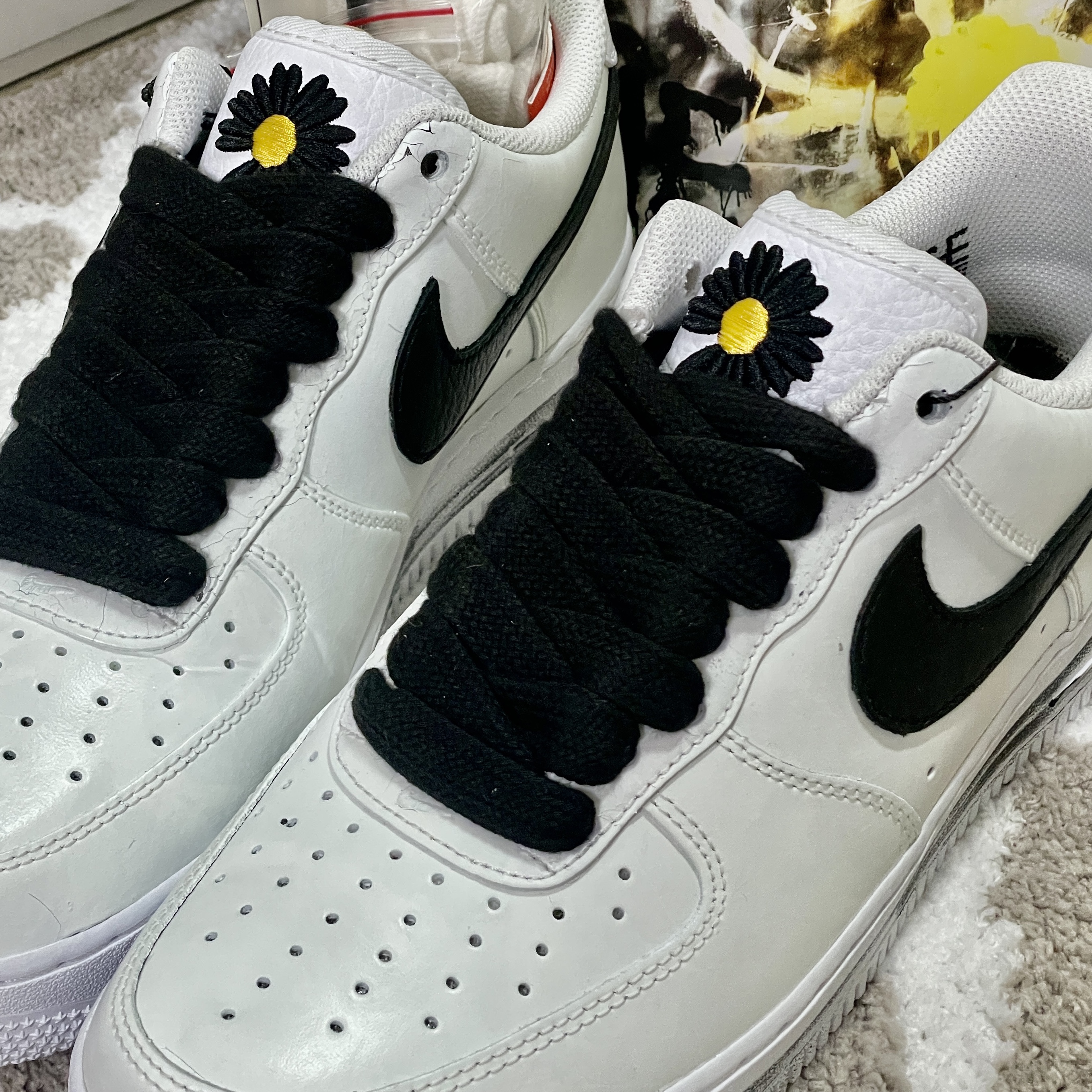 Nike x Peaceminusone Air Force 1 Low Para-Noise 2.0 착용 스타일 - 2