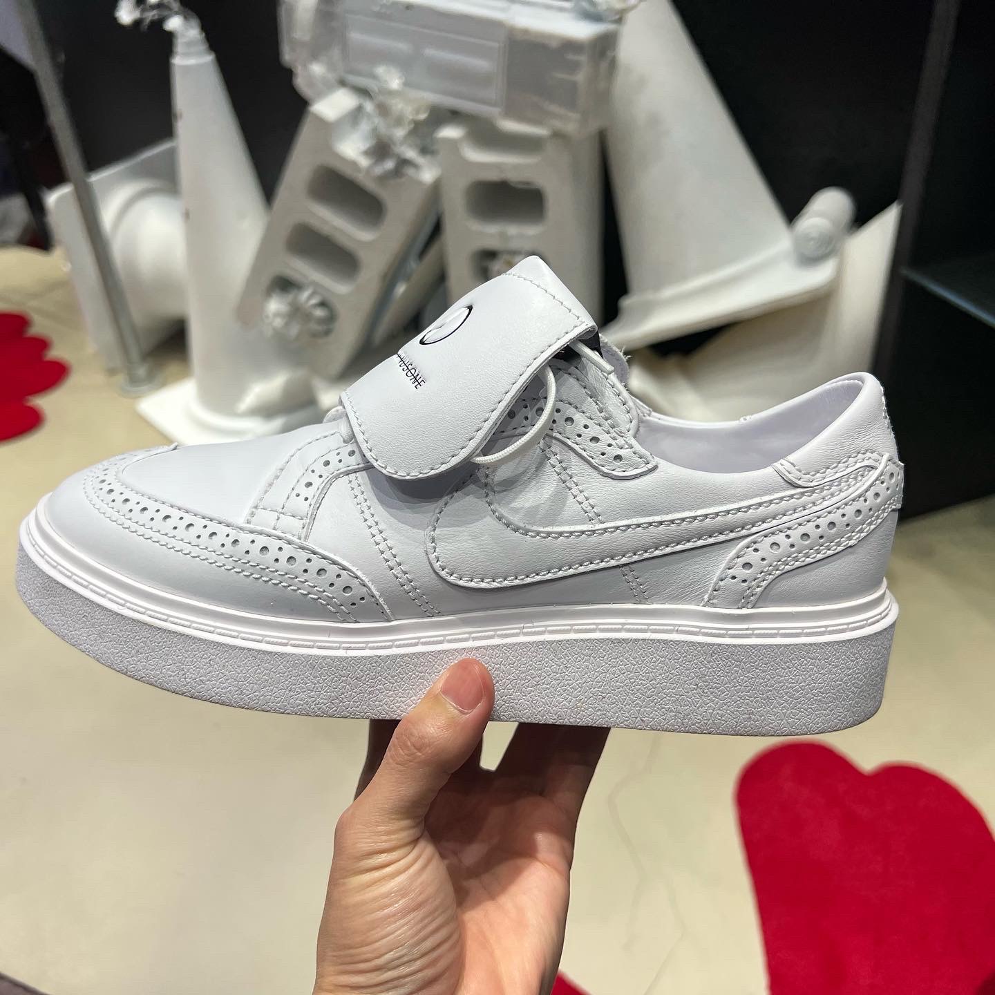 Nike x Peaceminusone Kwondo1 White 착용 스타일 - 4