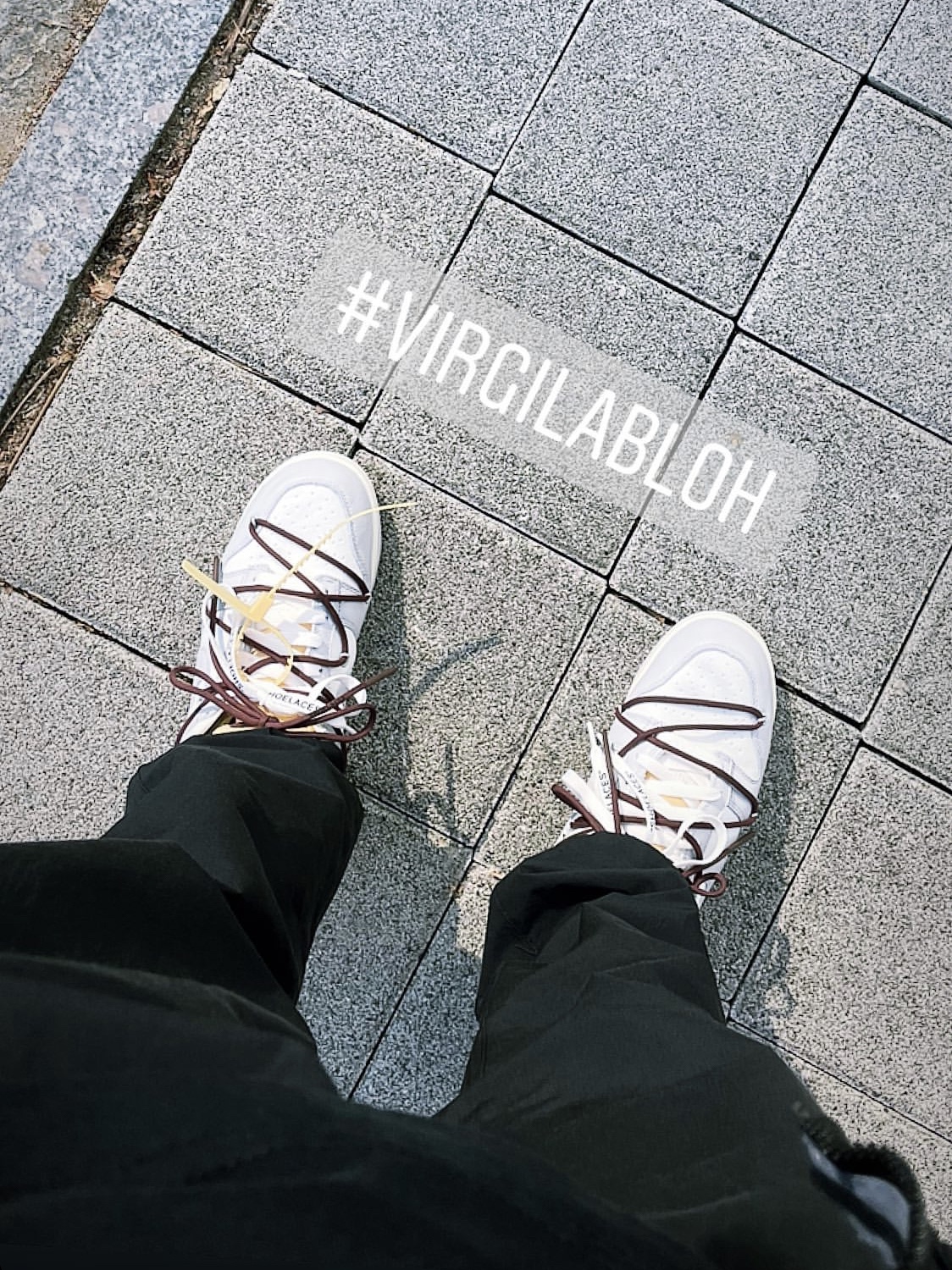 Nike x Off-White Dunk Low The 50 - Lot 46 착용 스타일