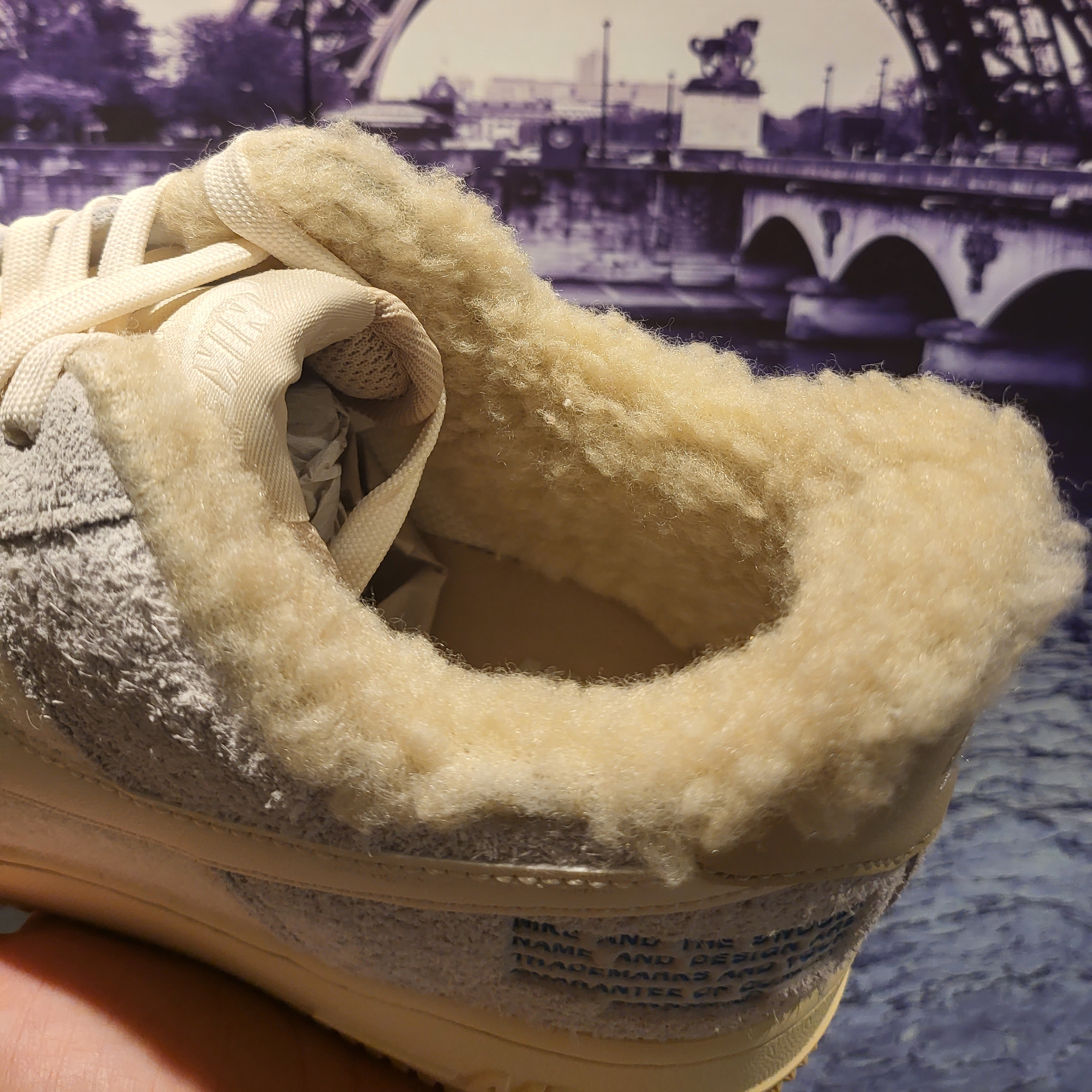 (W) Nike Air Force 1 '07 LV8 Photon Dust Cashmere 착용 스타일 - 3