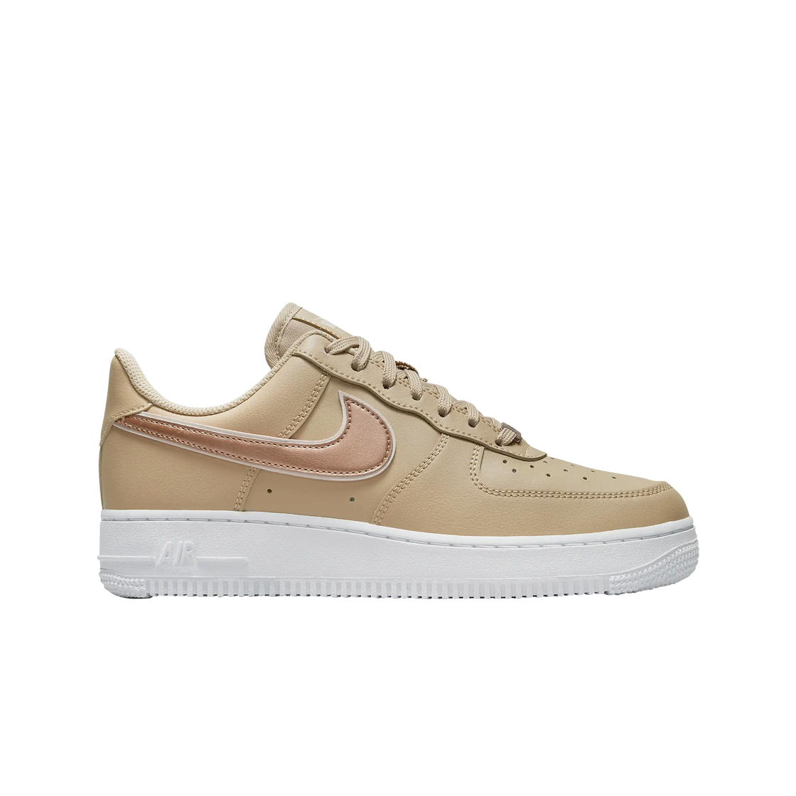 (W) 나이키 에어포스1 '07 에센셜 헴프 메탈릭 로즈 골드((W) Nike Air Force 1 '07 Essential Hemp Metallic Rose Gold)