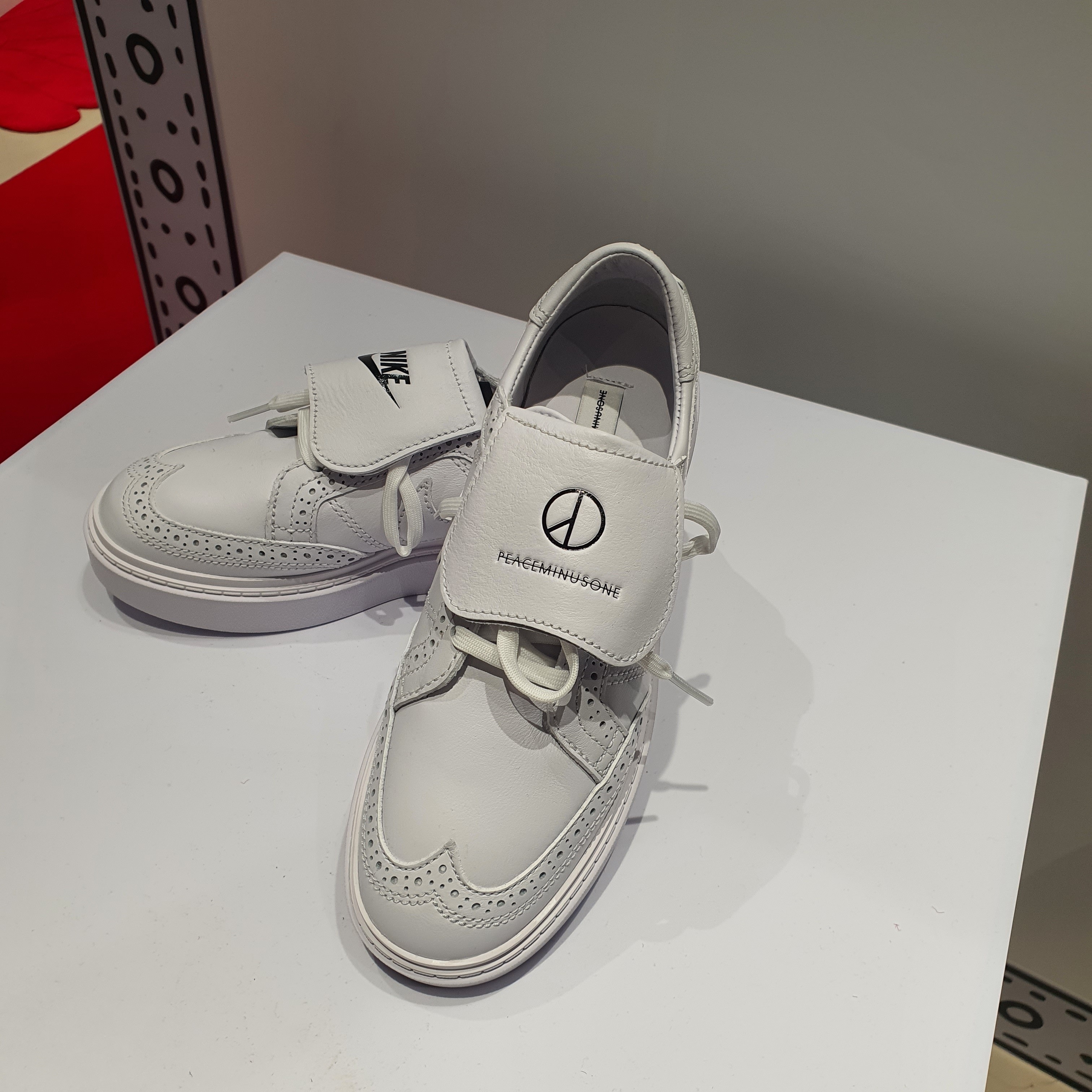Nike x Peaceminusone Kwondo1 White 착용 스타일 - 2