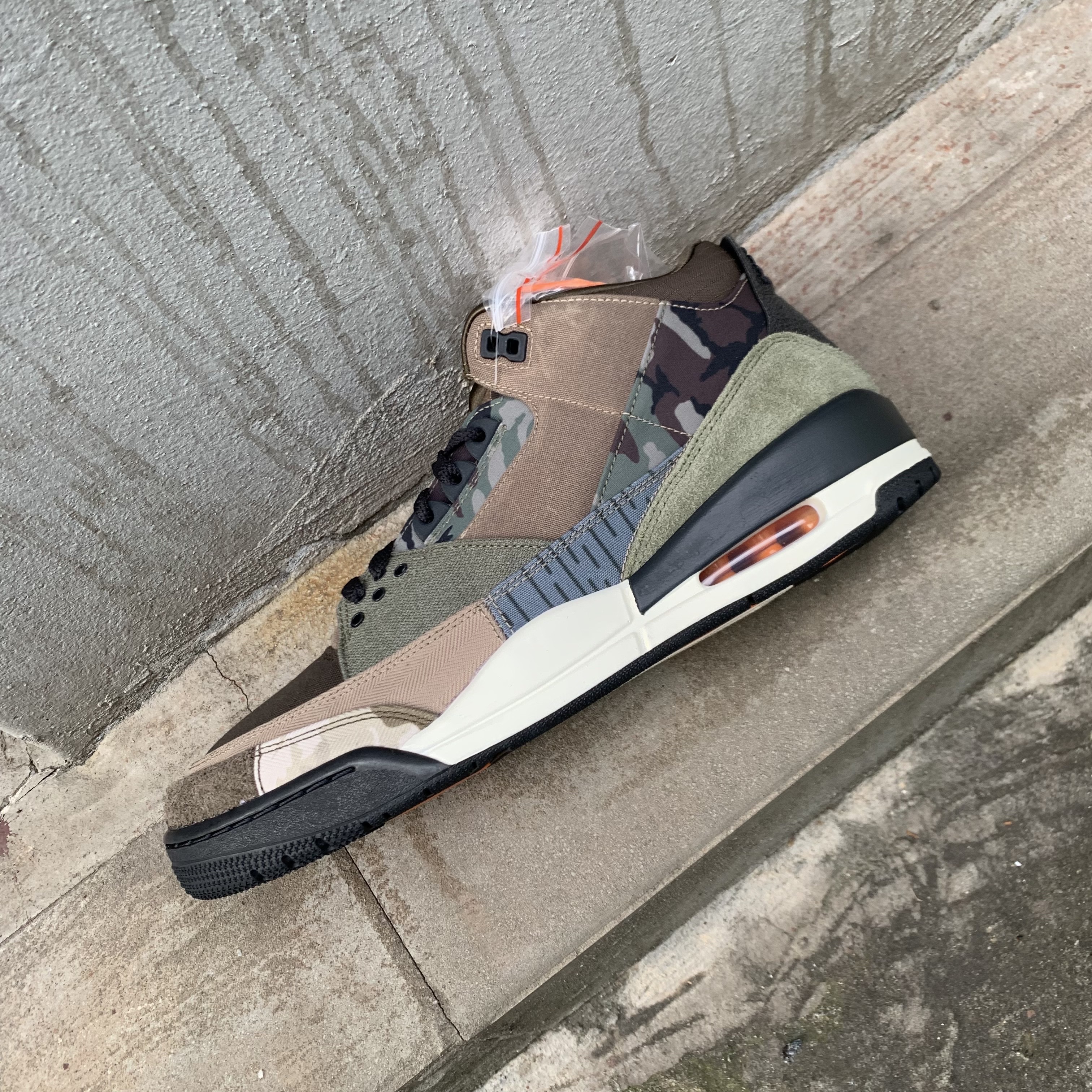 Jordan 3 Retro SE Patchwork 착용 스타일 - 2