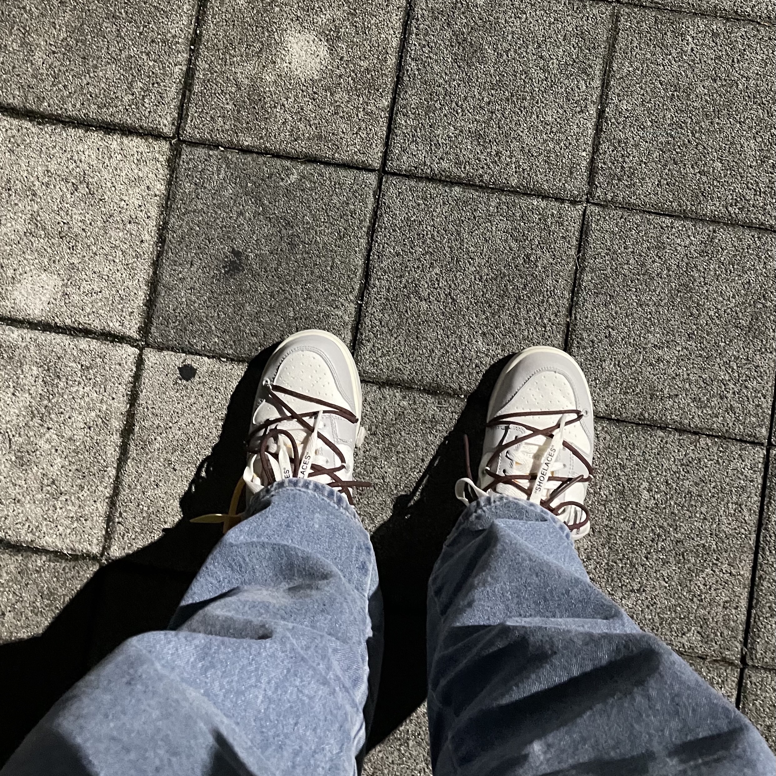 Nike x Off-White Dunk Low The 50 - Lot 46 착용 스타일