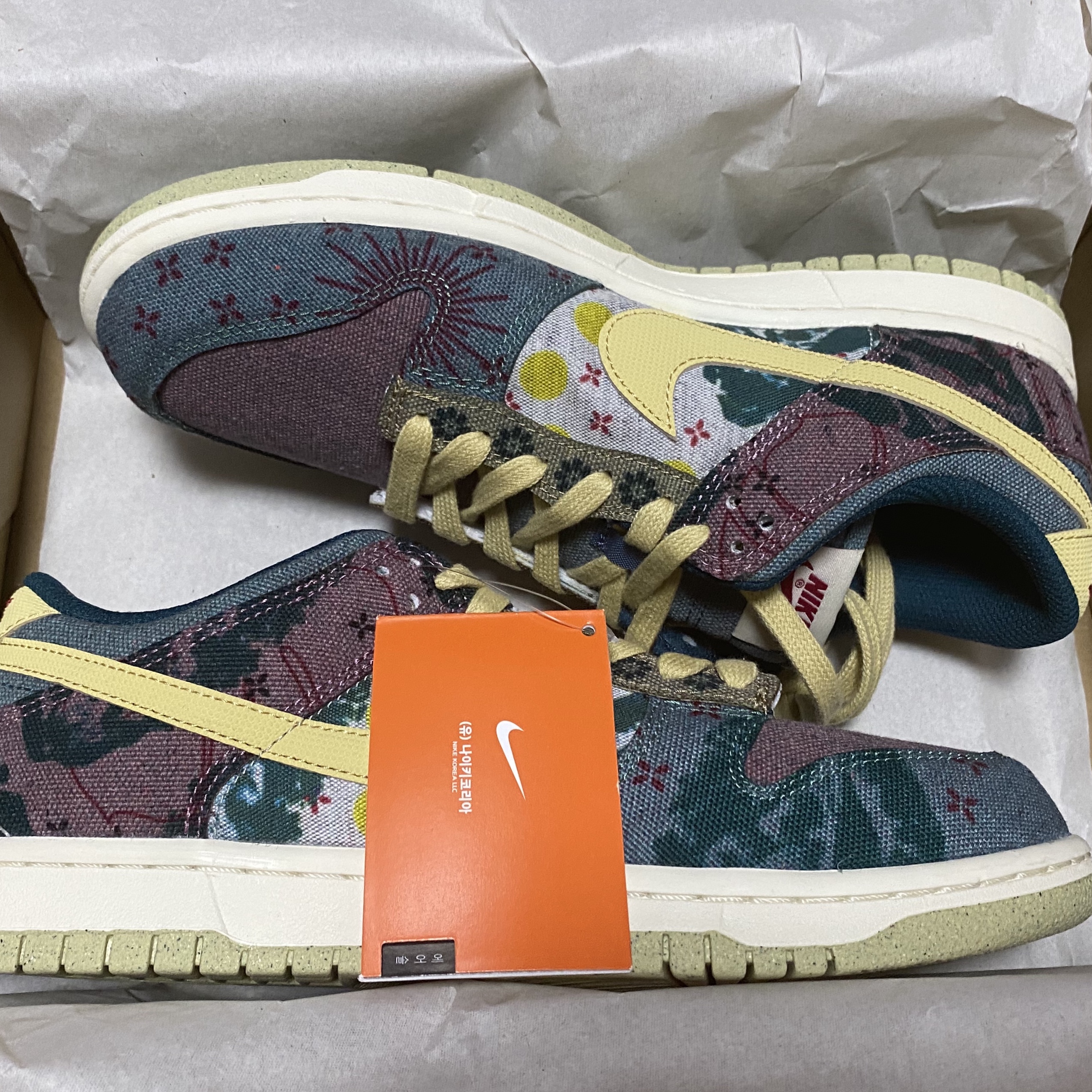 Nike Dunk Low SP Community Garden 착용 스타일