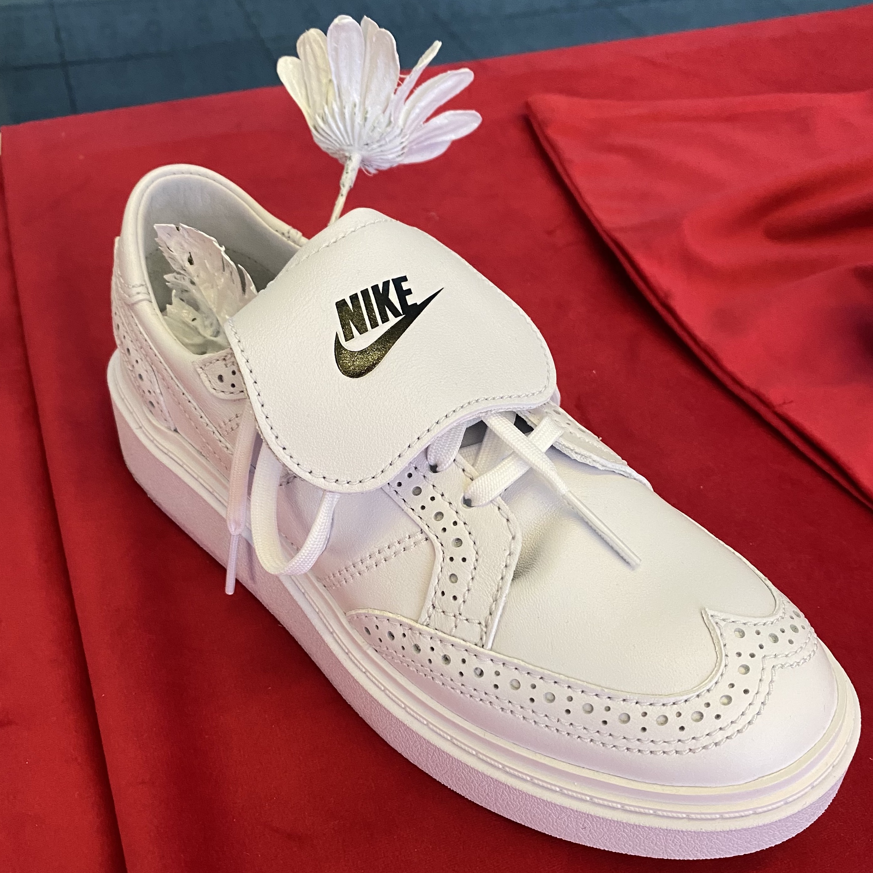 Nike x Peaceminusone Kwondo1 White 착용 스타일 - 1