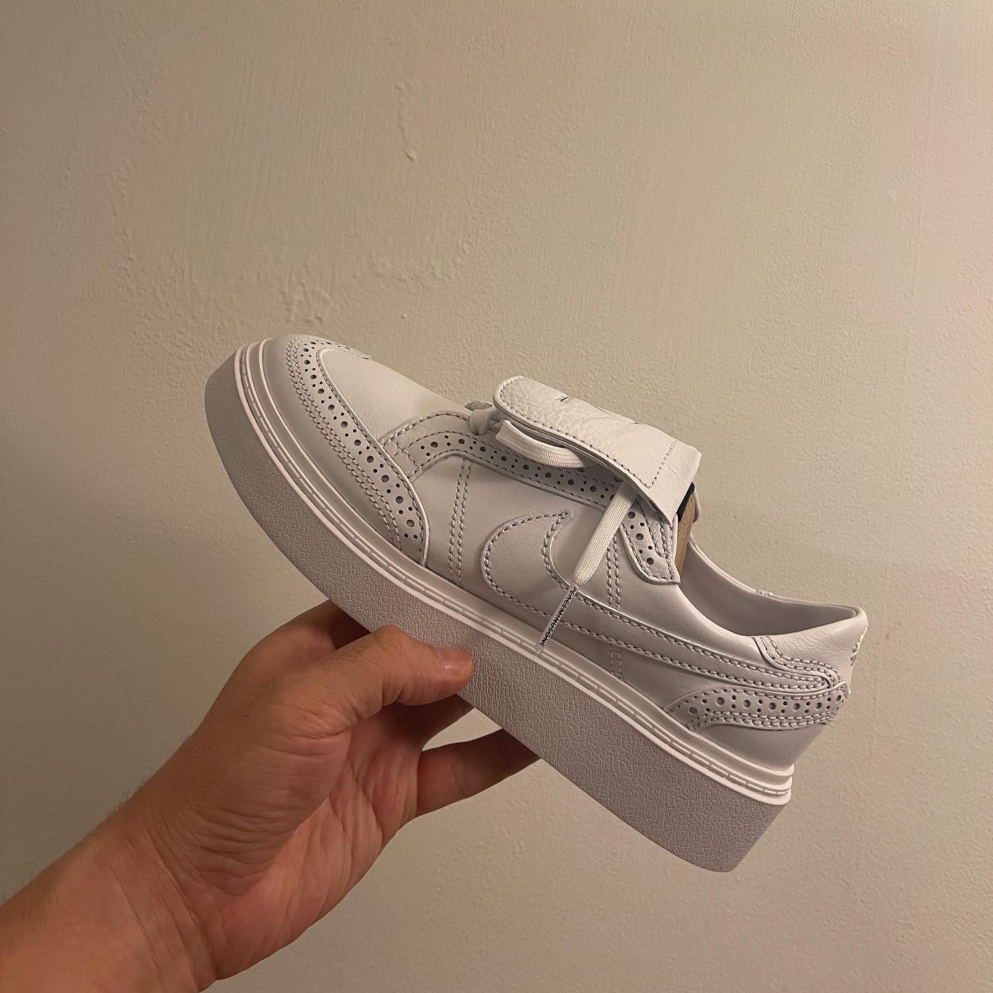 Nike x Peaceminusone Kwondo1 White 착용 스타일