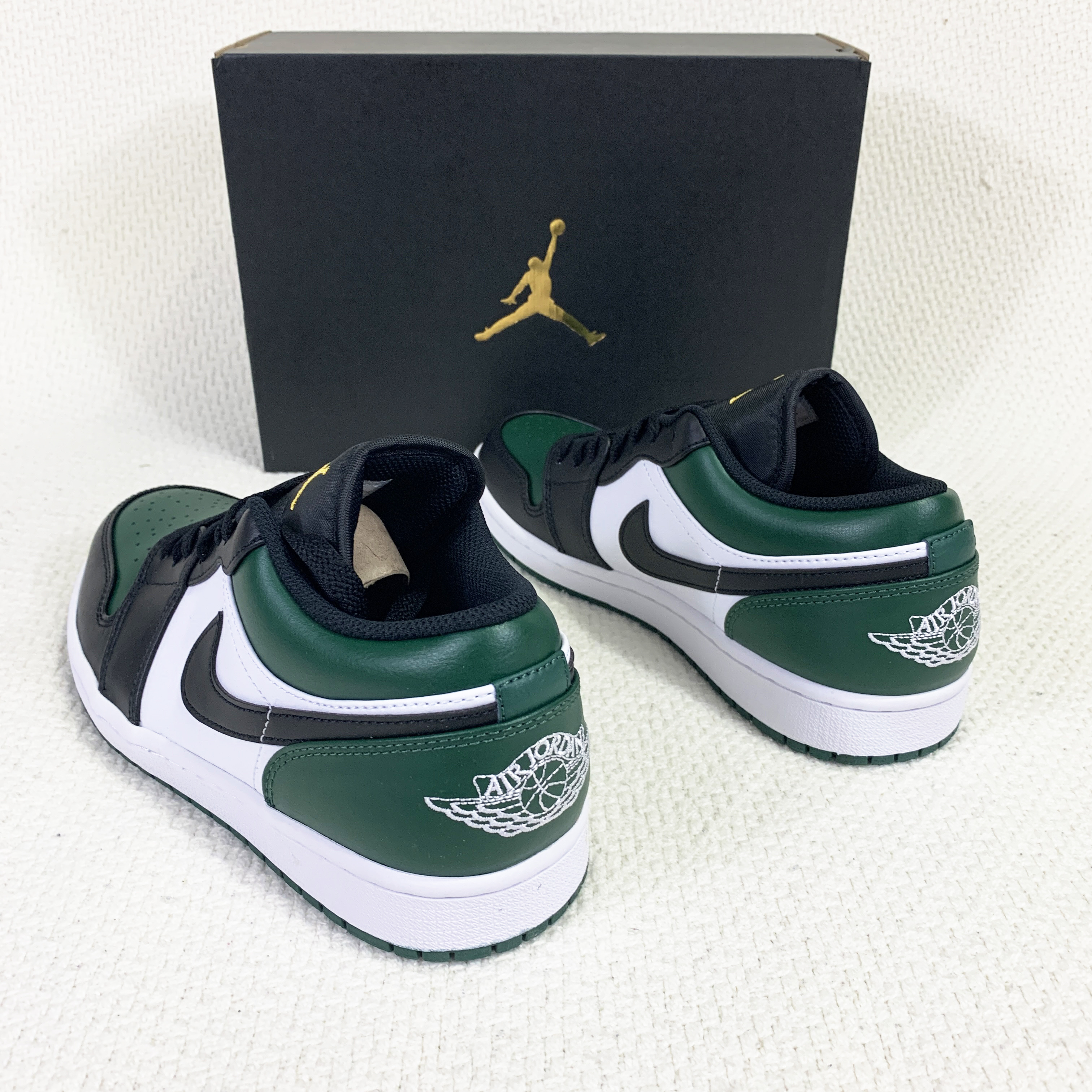 Jordan 1 Low Green Toe 착용 스타일 - 4