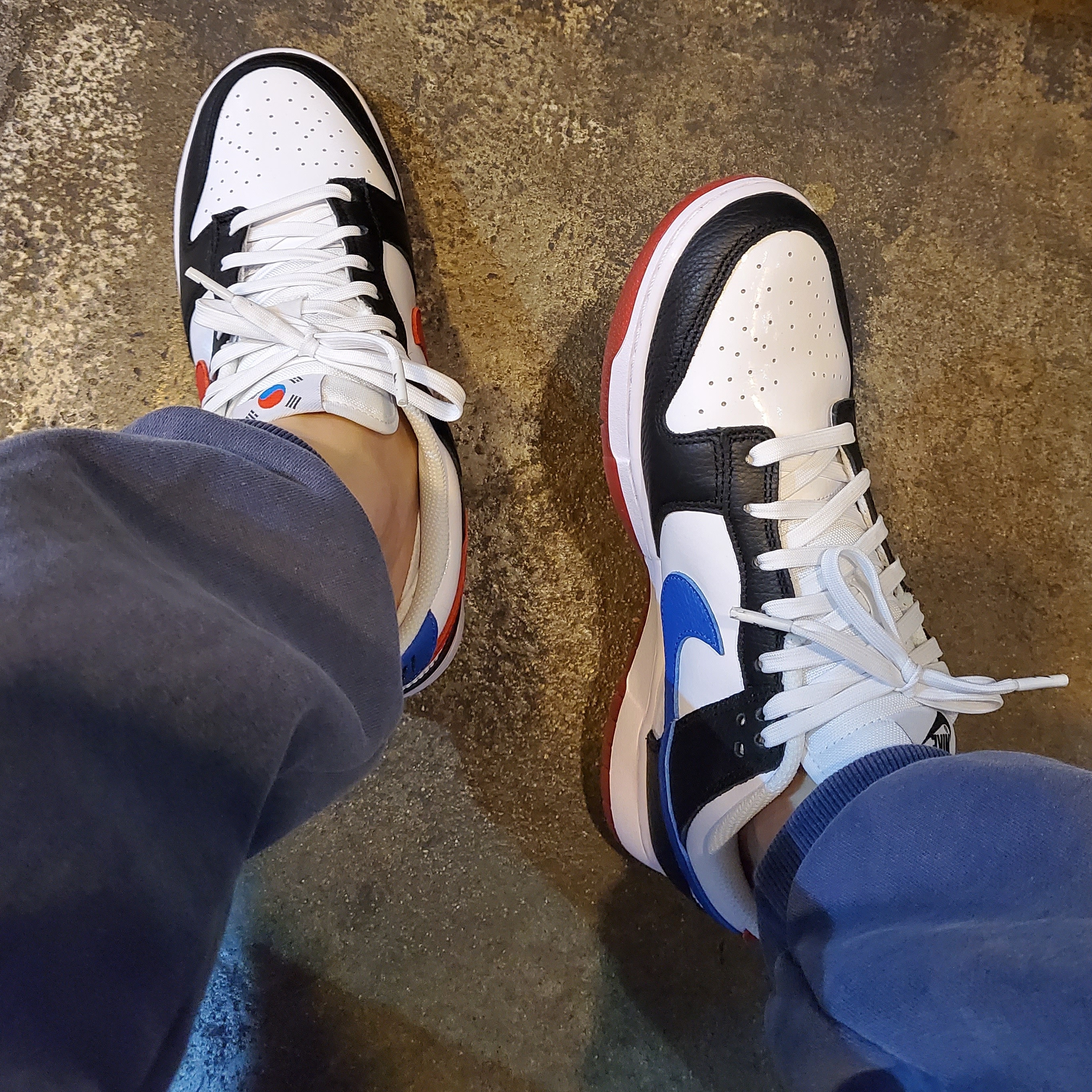 Nike Dunk Low SE Seoul 착용 스타일