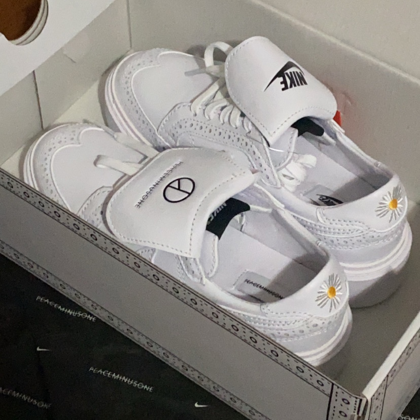 Nike x Peaceminusone Kwondo1 White 착용 스타일 - 1