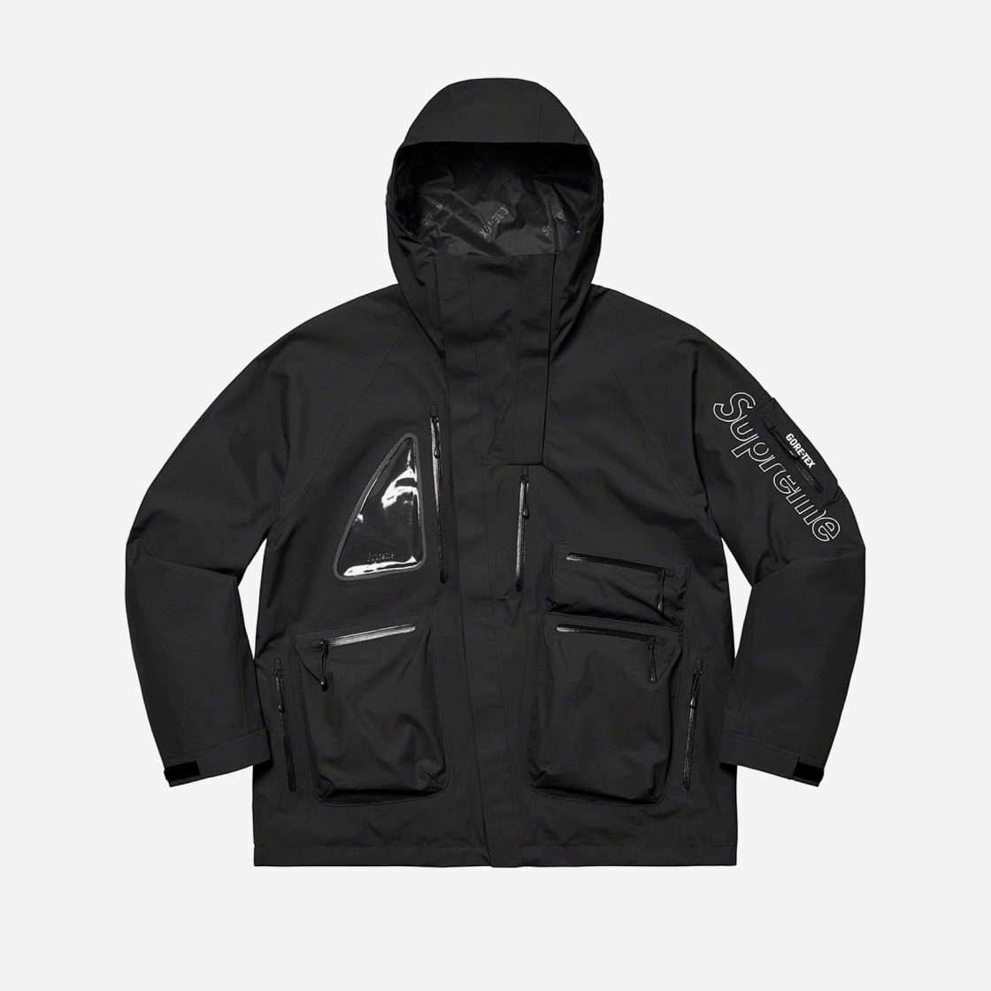 Supreme Gore-Tex Tech Shell Jacket Black - 21FW 상세 이미지 1