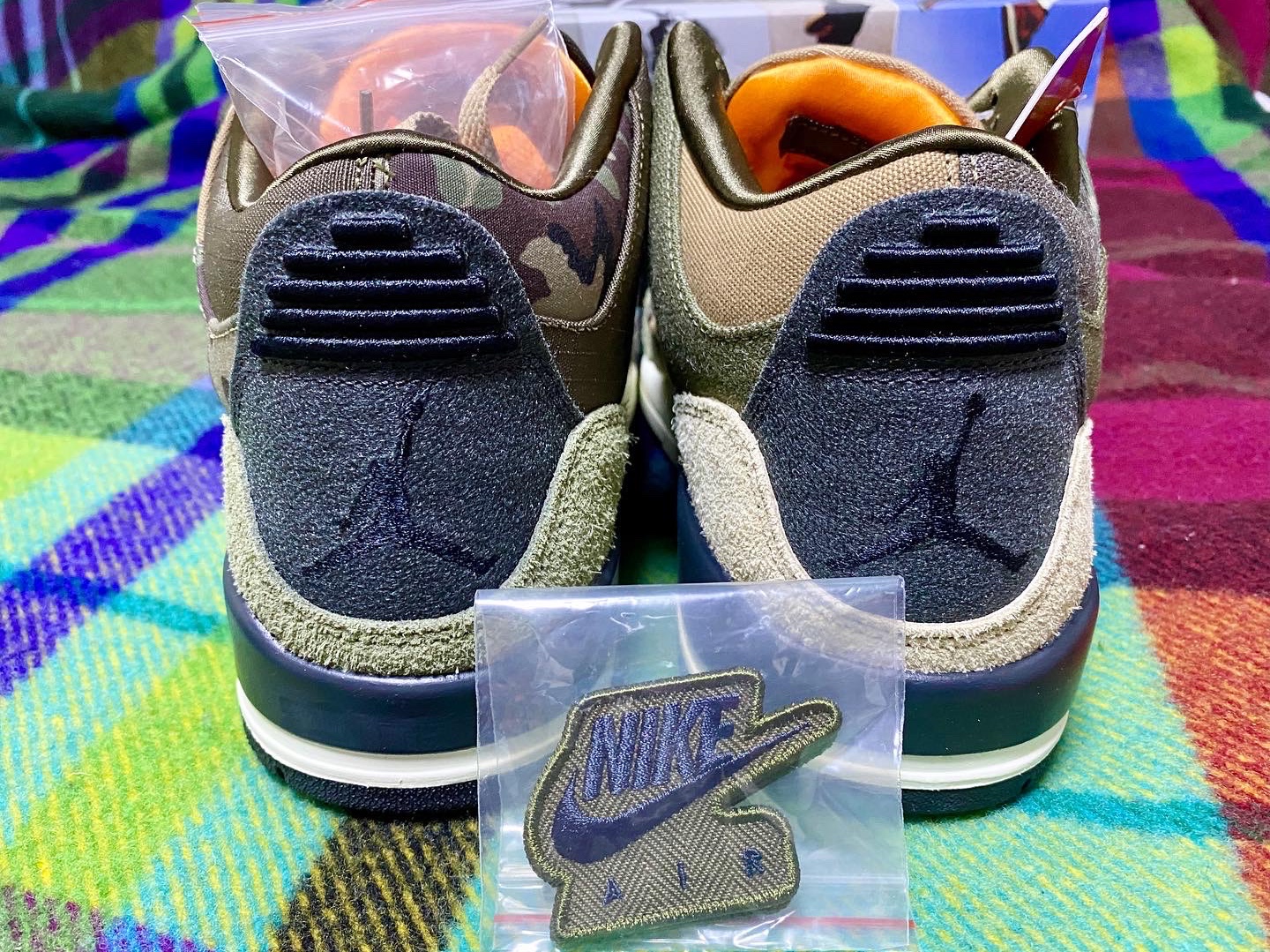 Jordan 3 Retro SE Patchwork 착용 스타일 - 5