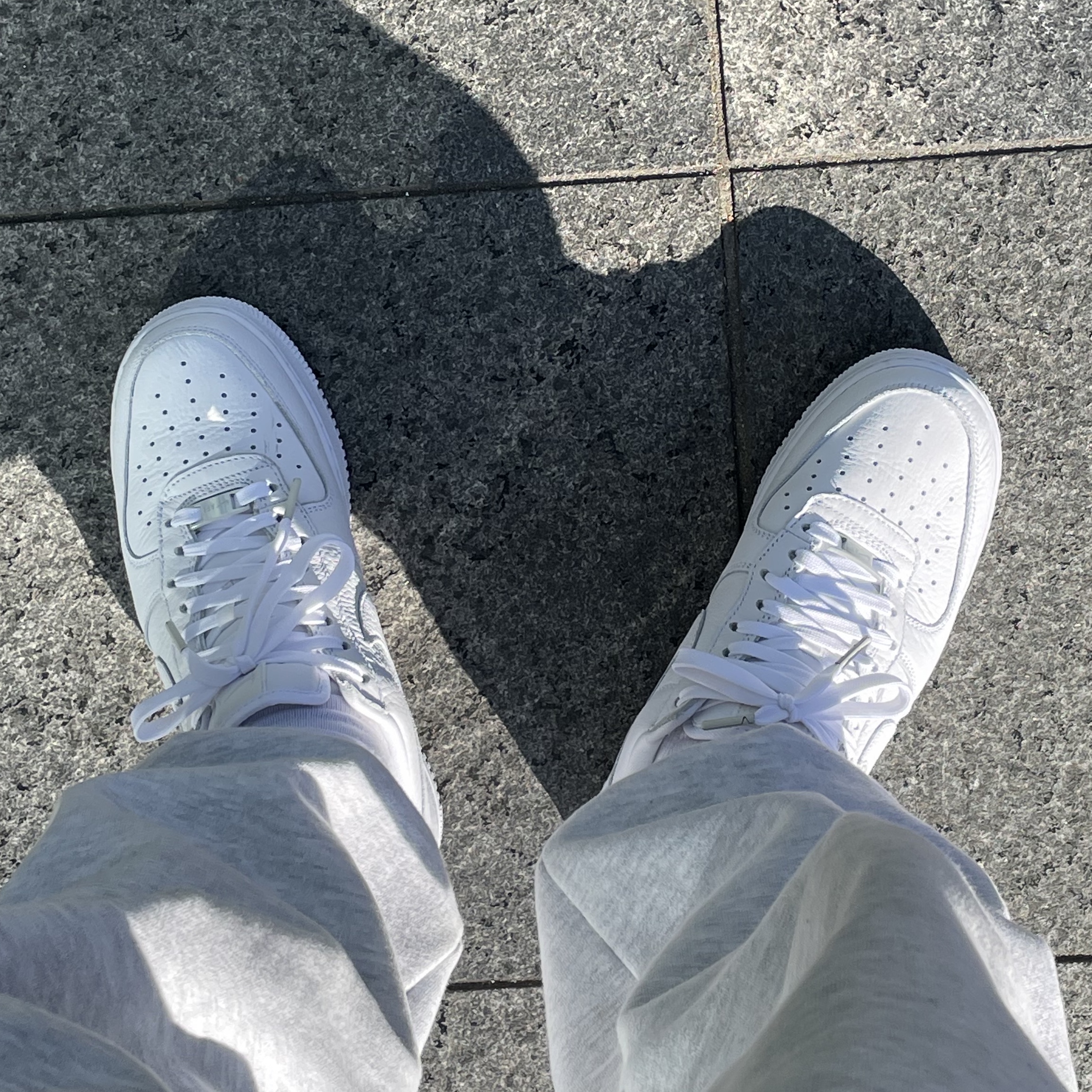 Nike Air Force 1 '07 Craft Vast Grey 착용 스타일