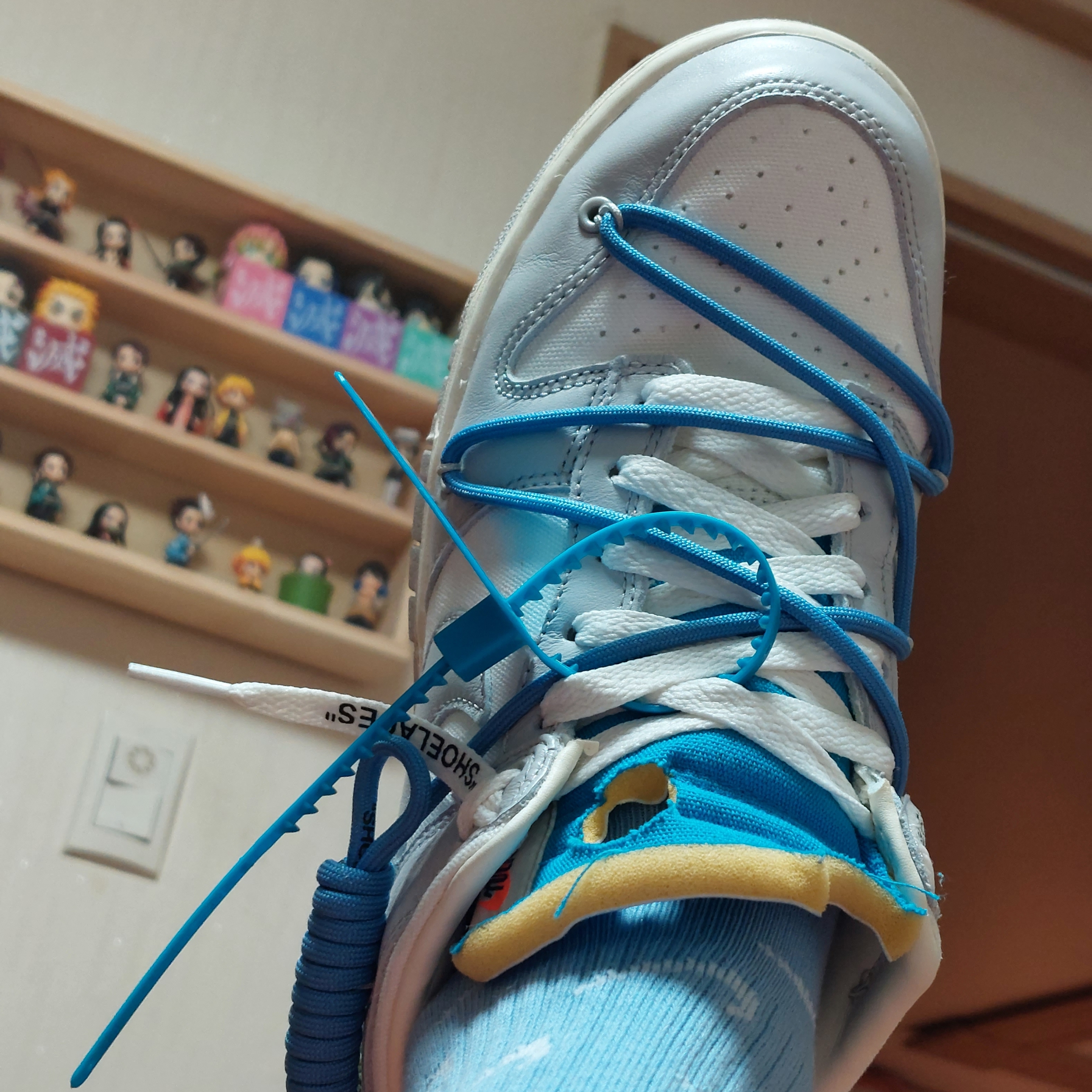 Nike x Off-White Dunk Low The 50 - Lot 47 착용 스타일 - 1