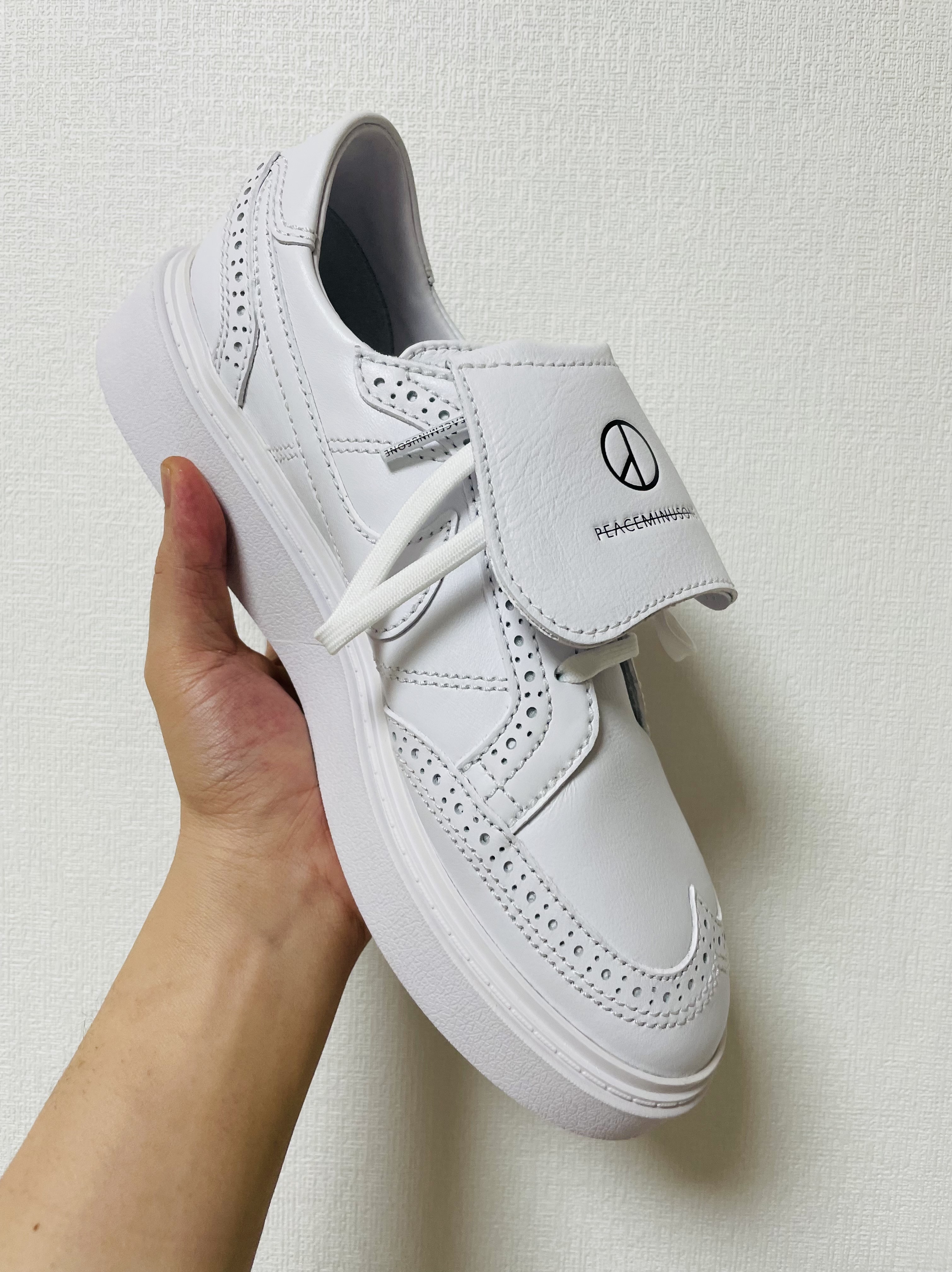 Nike x Peaceminusone Kwondo1 White 착용 스타일 - 3