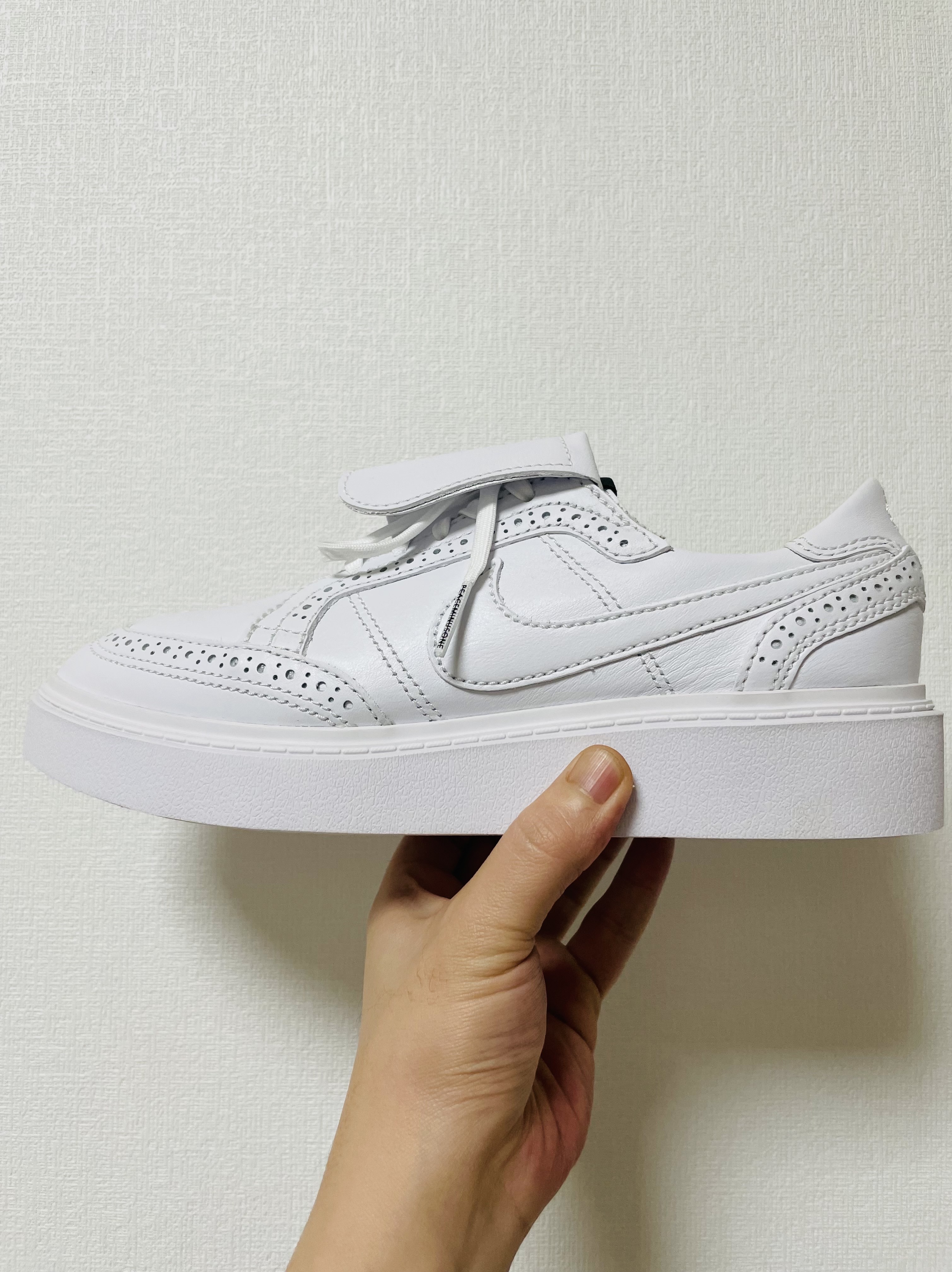 Nike x Peaceminusone Kwondo1 White 착용 스타일 - 1