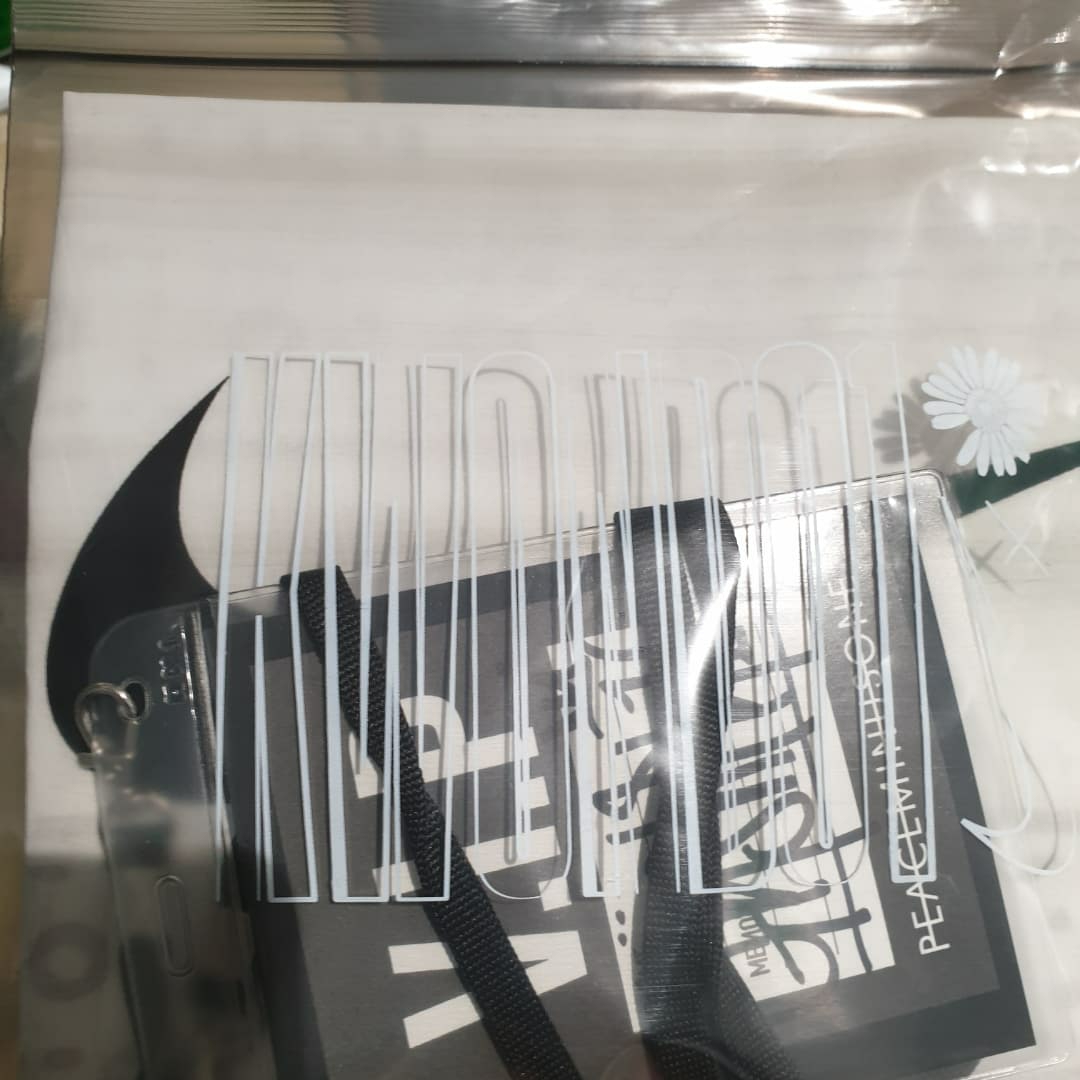 Nike x Peaceminusone Kwondo1 White 착용 스타일 - 5
