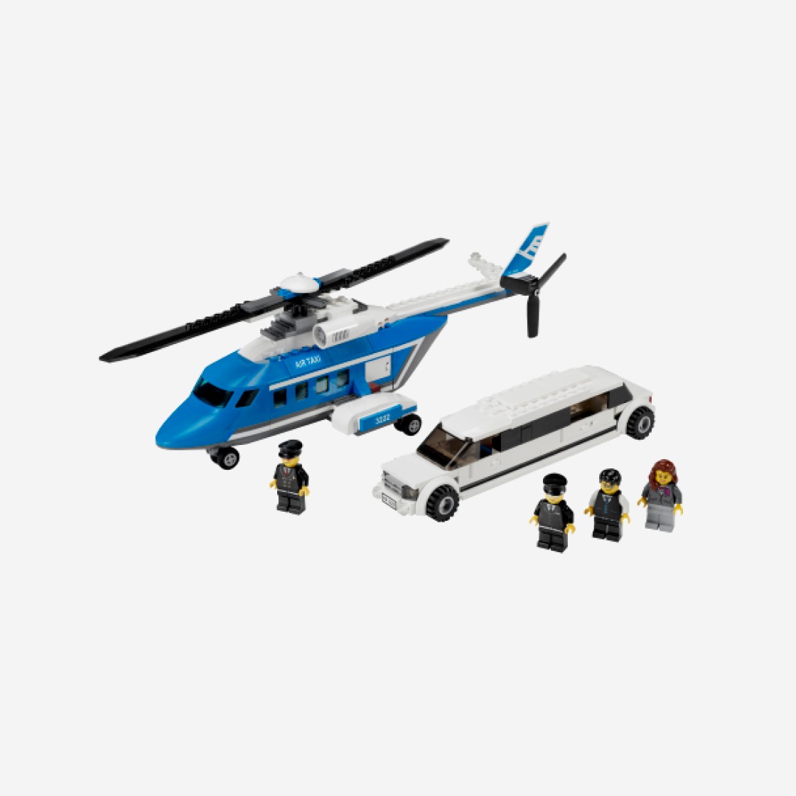 Lego Helicopter and Limousine 상세 이미지 1