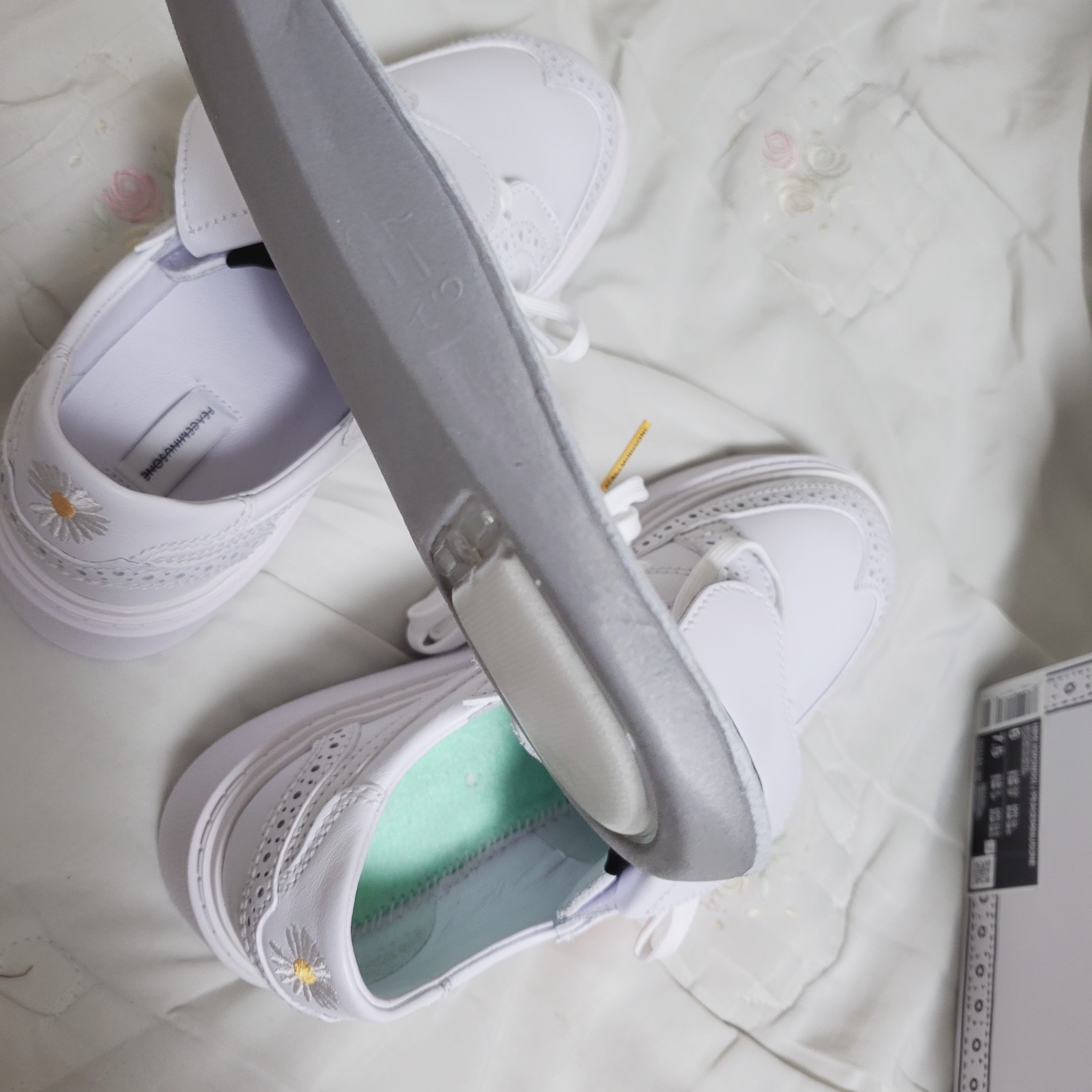 Nike x Peaceminusone Kwondo1 White 착용 스타일 - 3