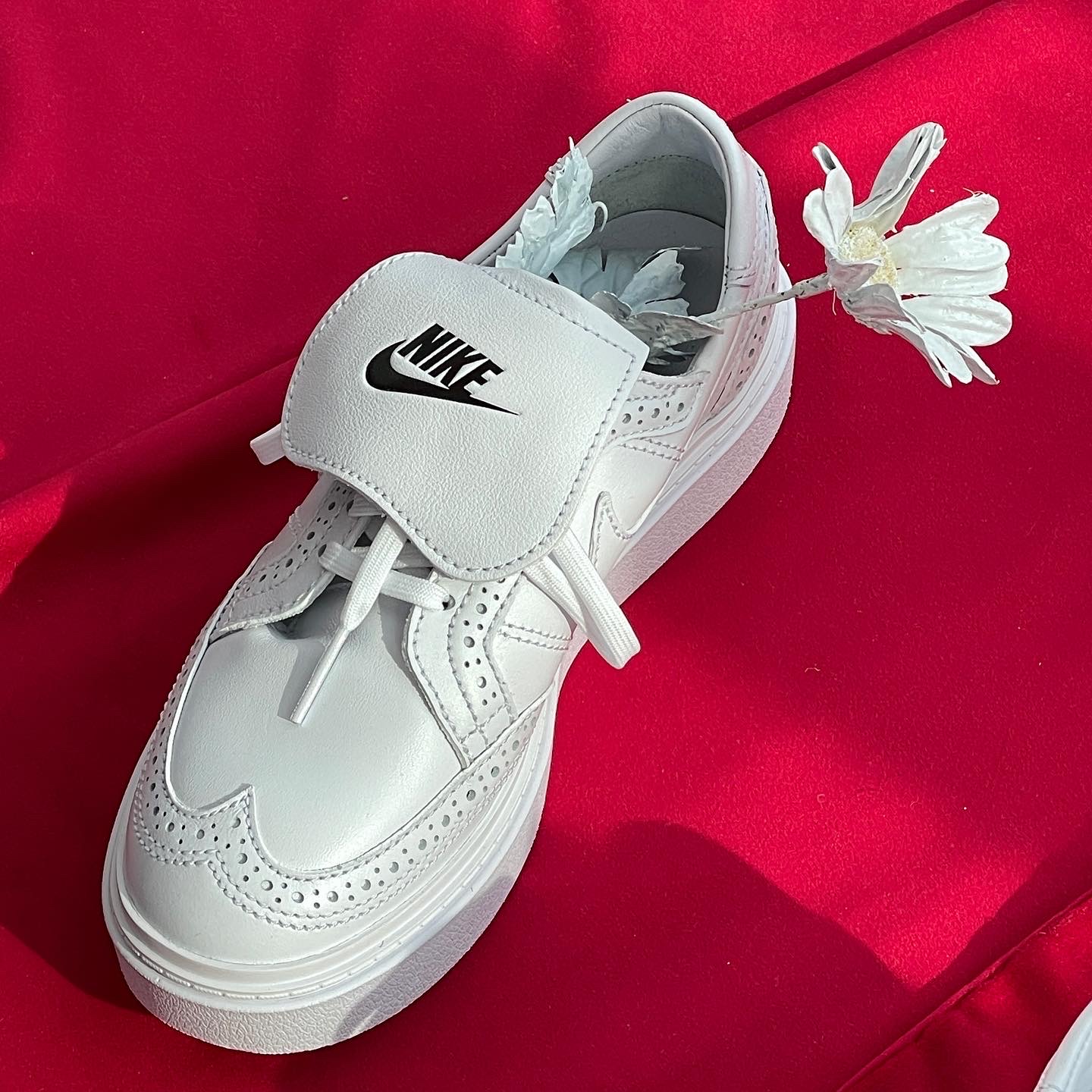 Nike x Peaceminusone Kwondo1 White 착용 스타일 - 1