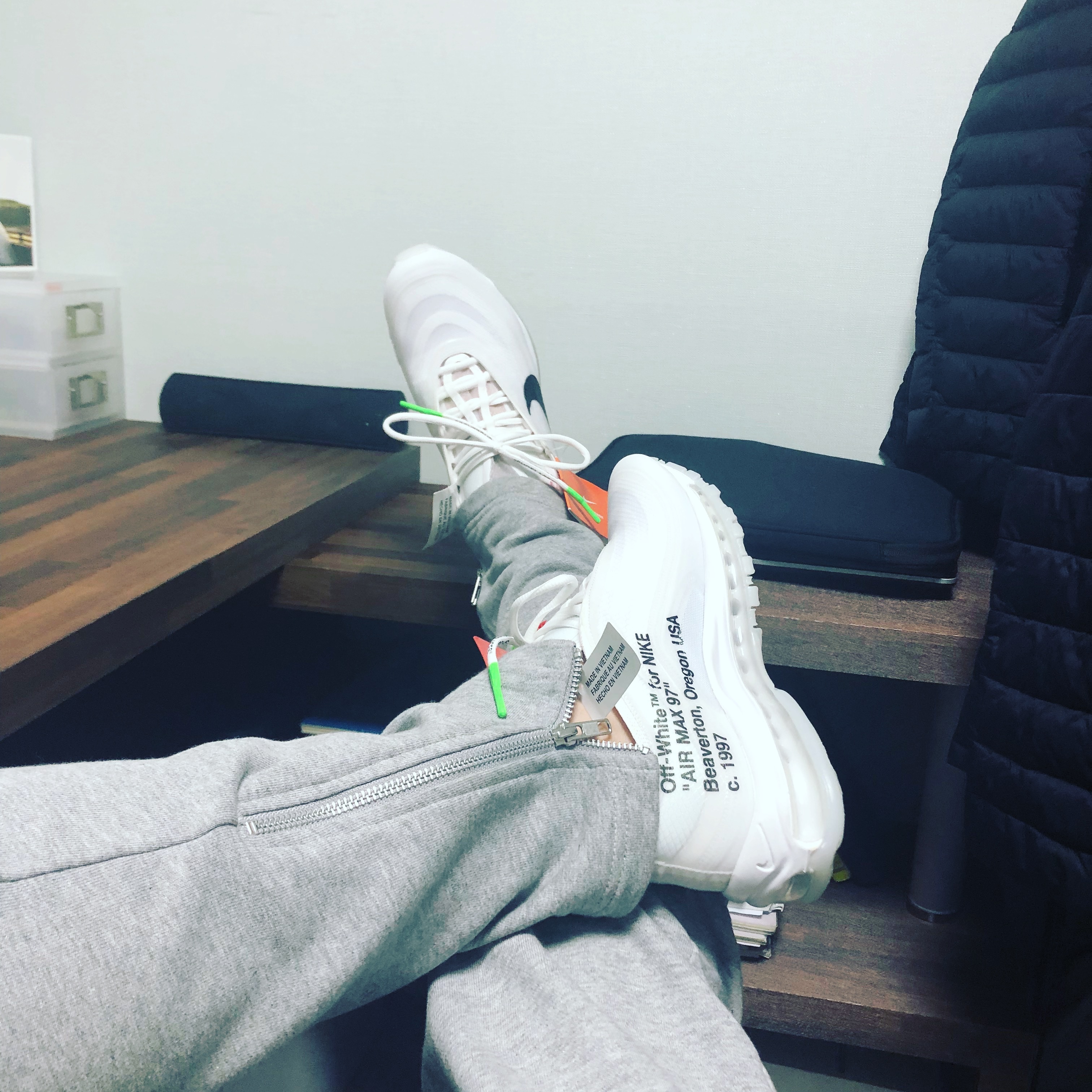 Nike x Off-White Air Max 97 OG The Ten 착용 스타일