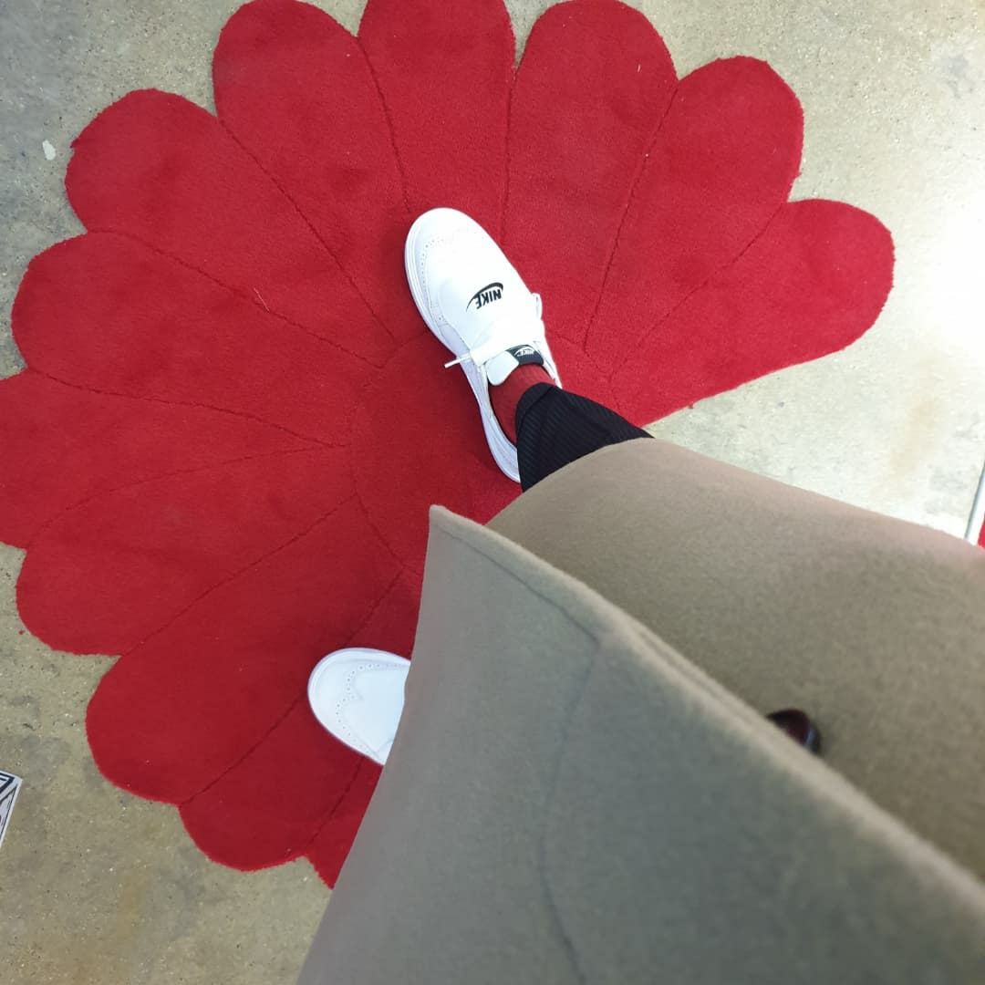Nike x Peaceminusone Kwondo1 White 착용 스타일 - 2