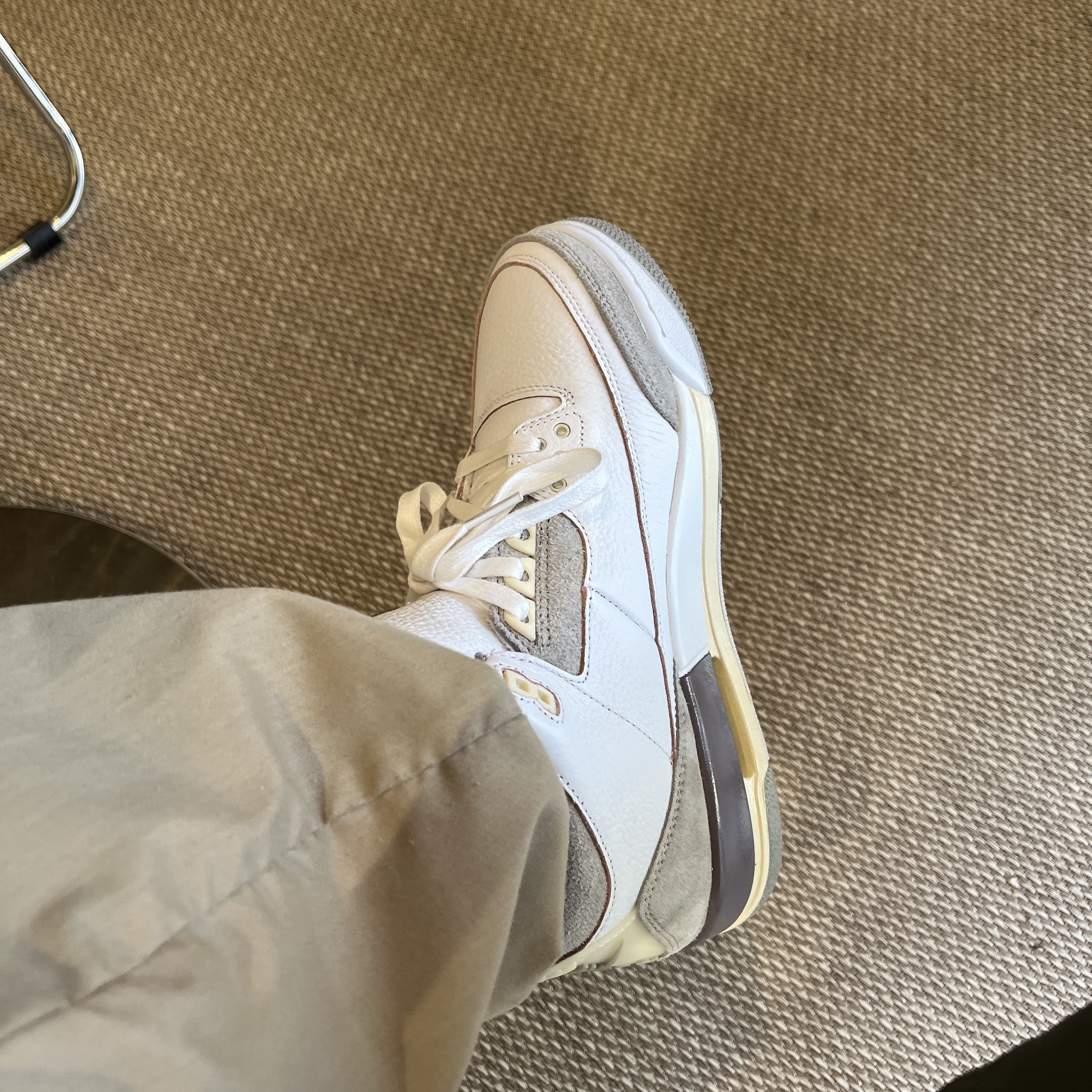 (W) Jordan 3 x A Ma Maniere Retro SP 착용 스타일 - 2